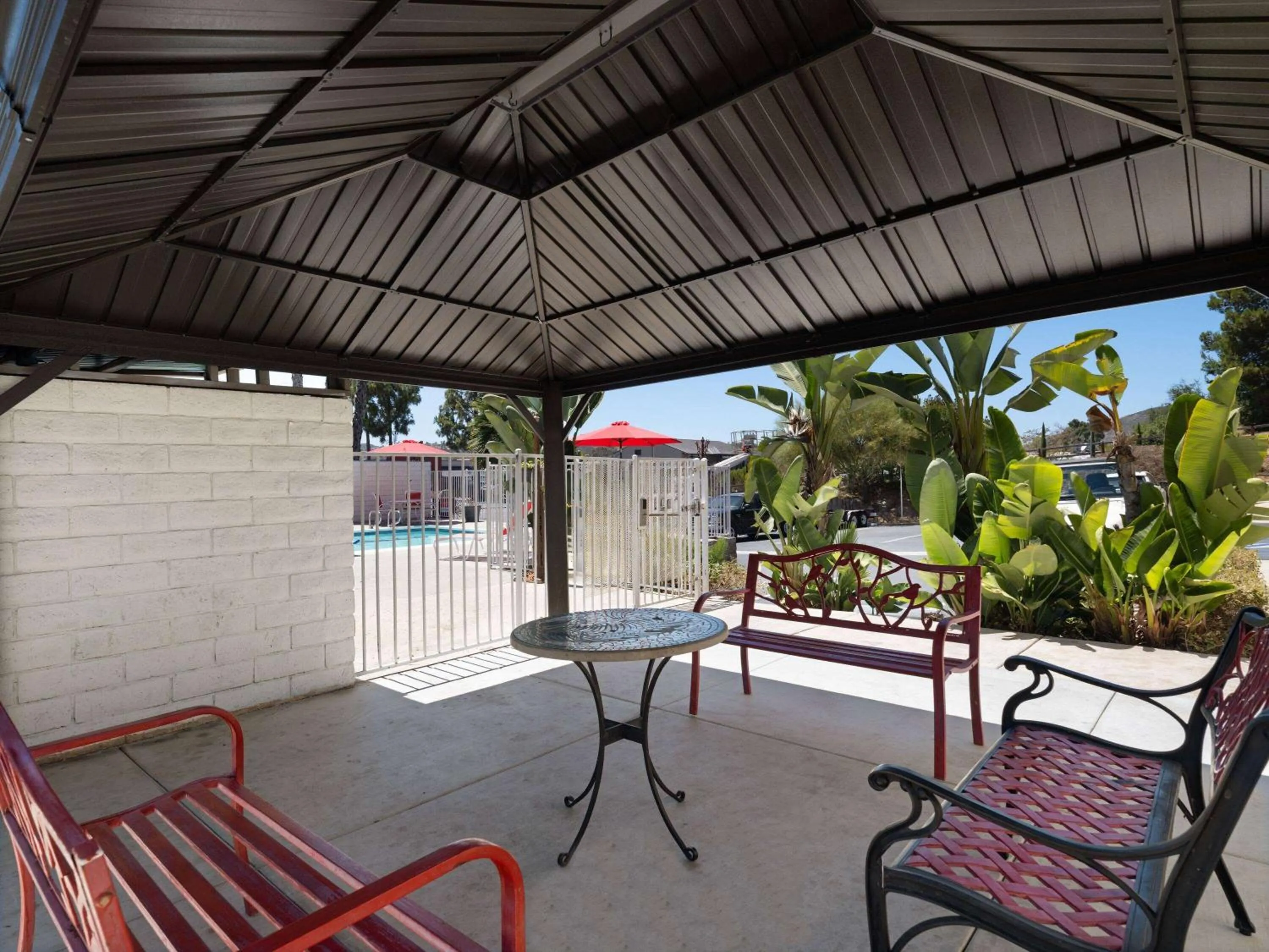 Patio in Ramada by Wyndham San Diego Poway Miramar