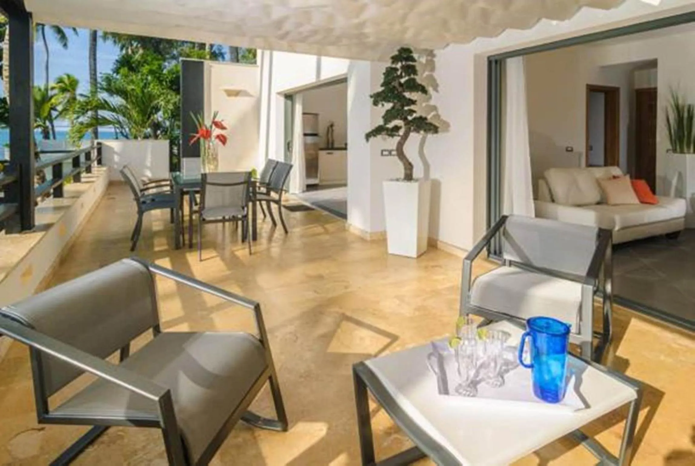 Balcony/Terrace in Aligio Apart-hotel & Spa - Las Terrenas