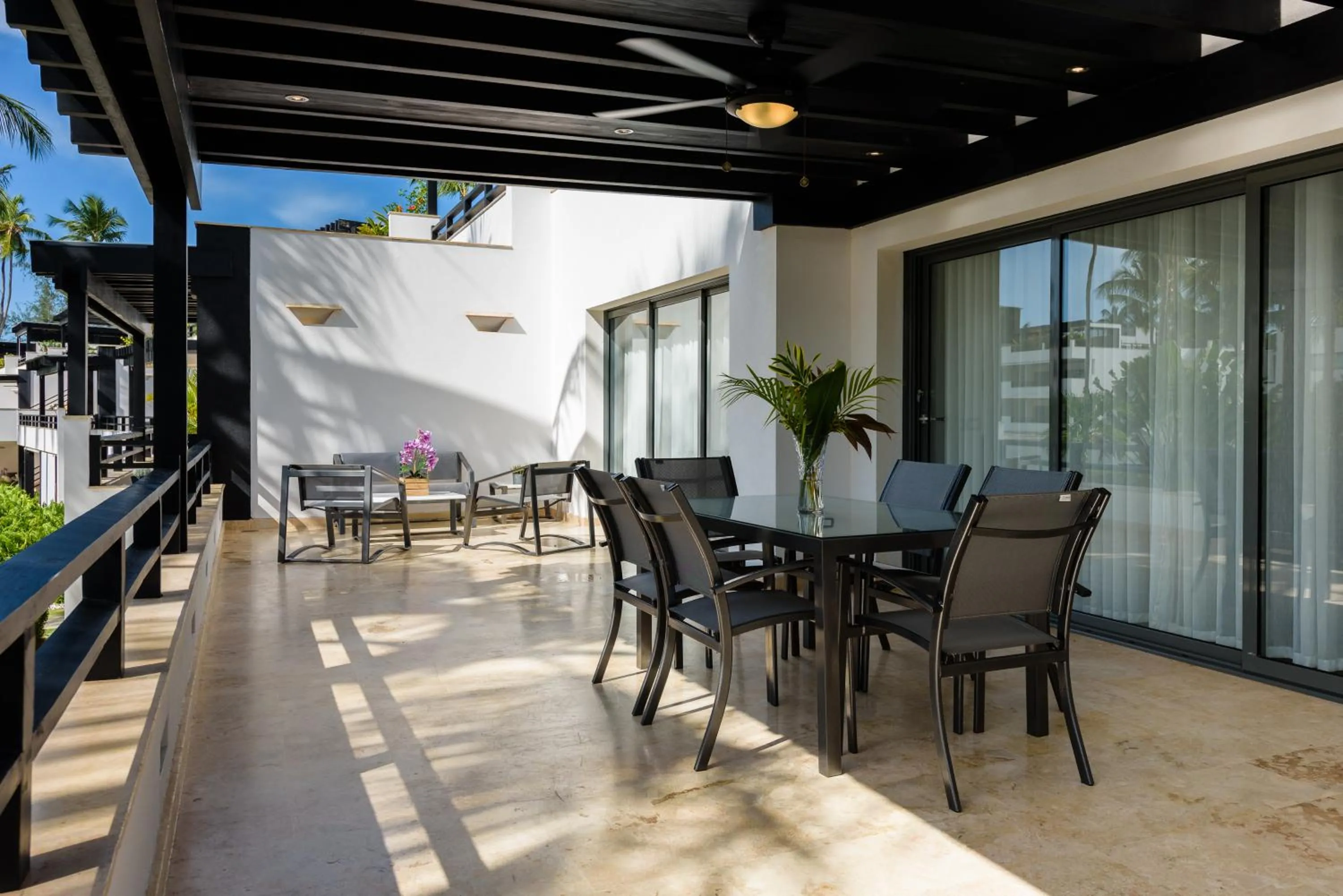 Balcony/Terrace in Aligio Apart-hotel & Spa - Las Terrenas