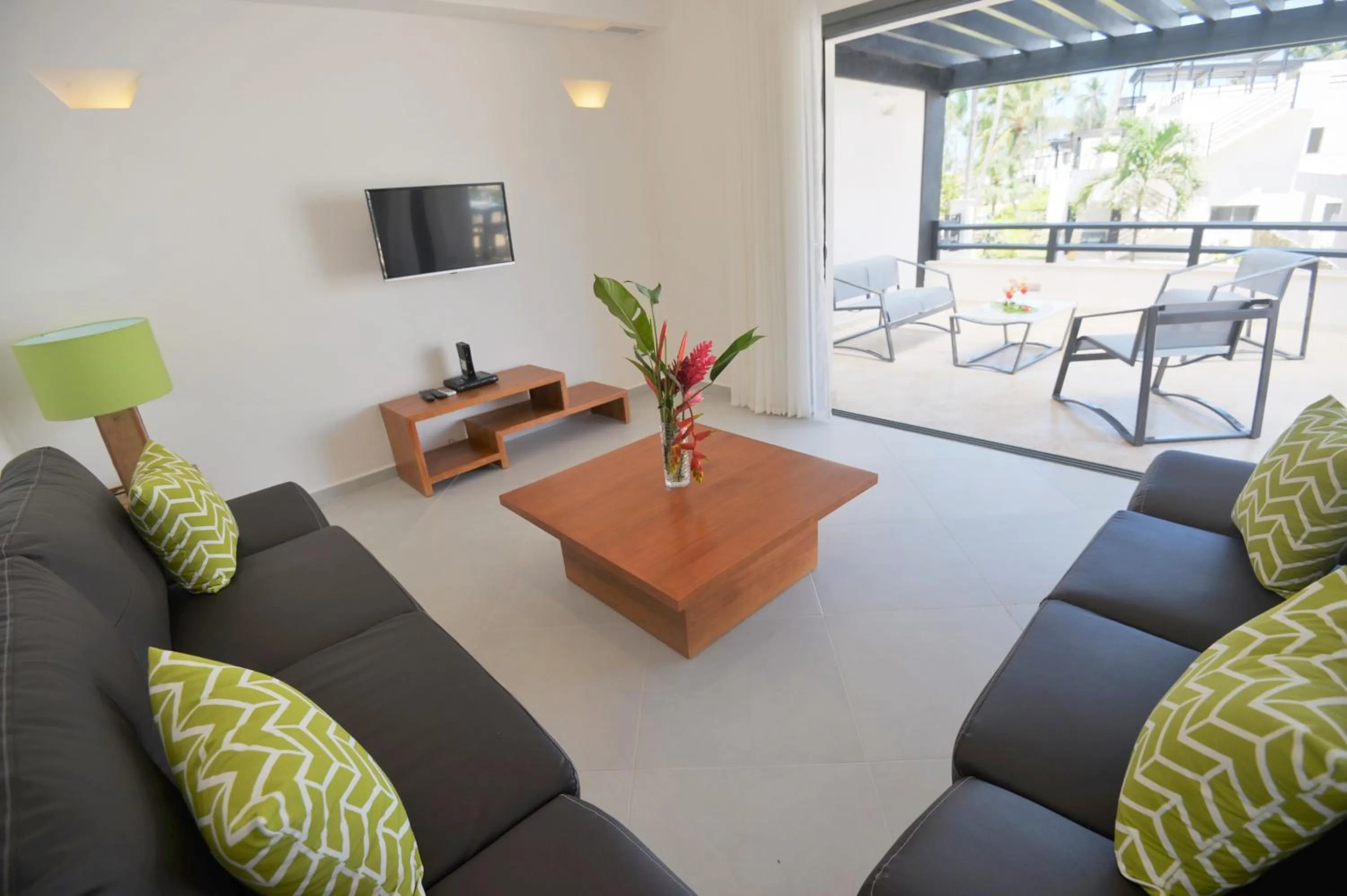 Balcony/Terrace in Aligio Apart-hotel & Spa - Las Terrenas