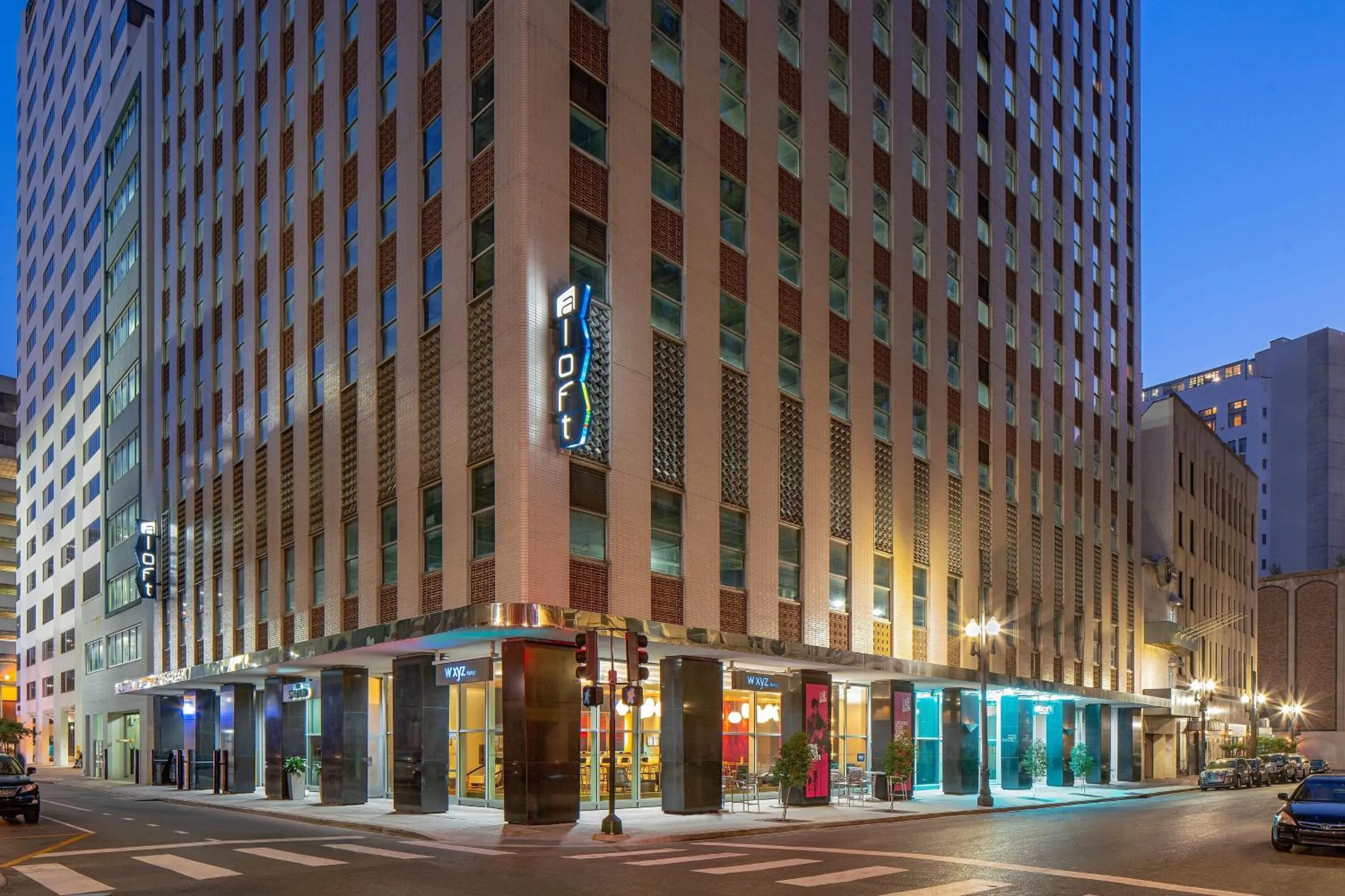 Property building in Aloft New Orleans Downtown