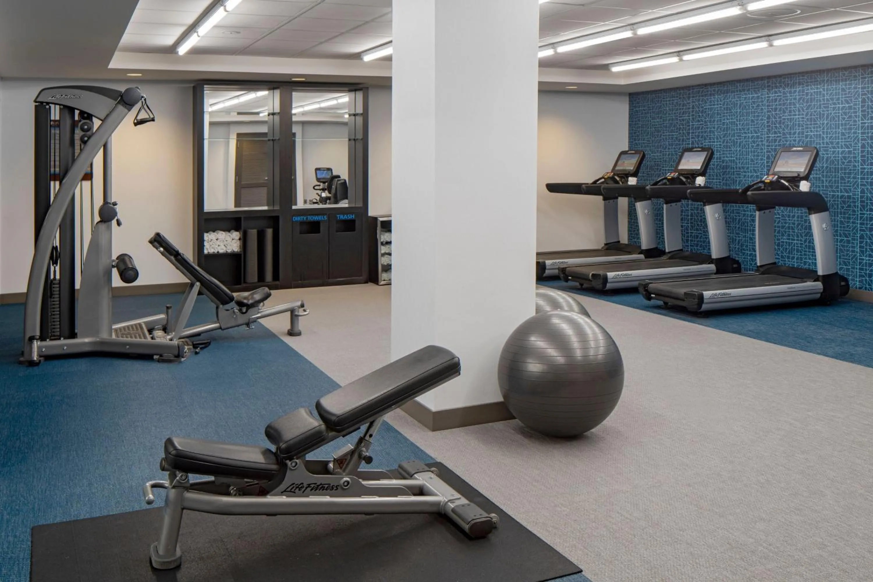 Fitness centre/facilities in Aloft New Orleans Downtown