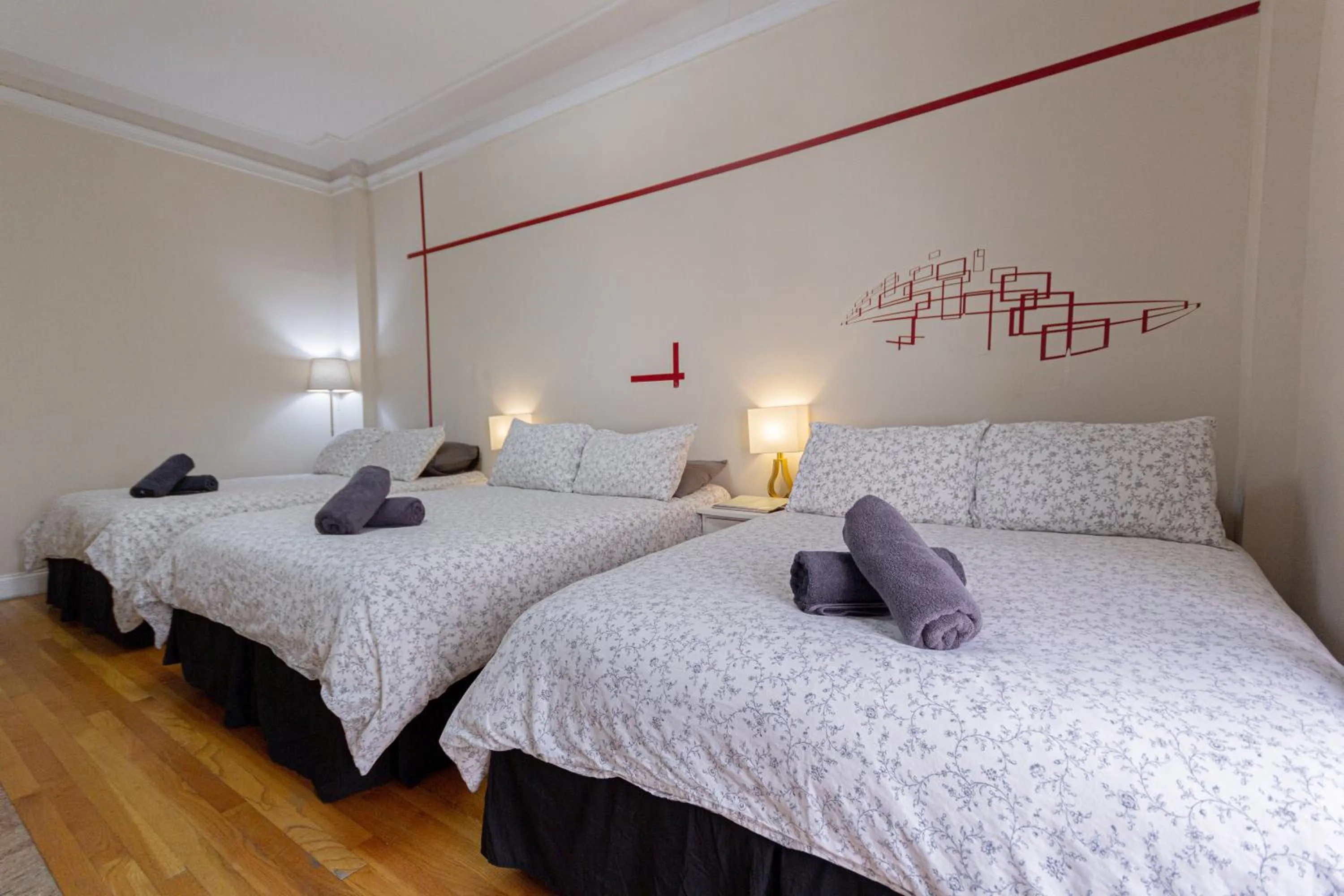 Bed in Studio Plus - Cozy Apartments