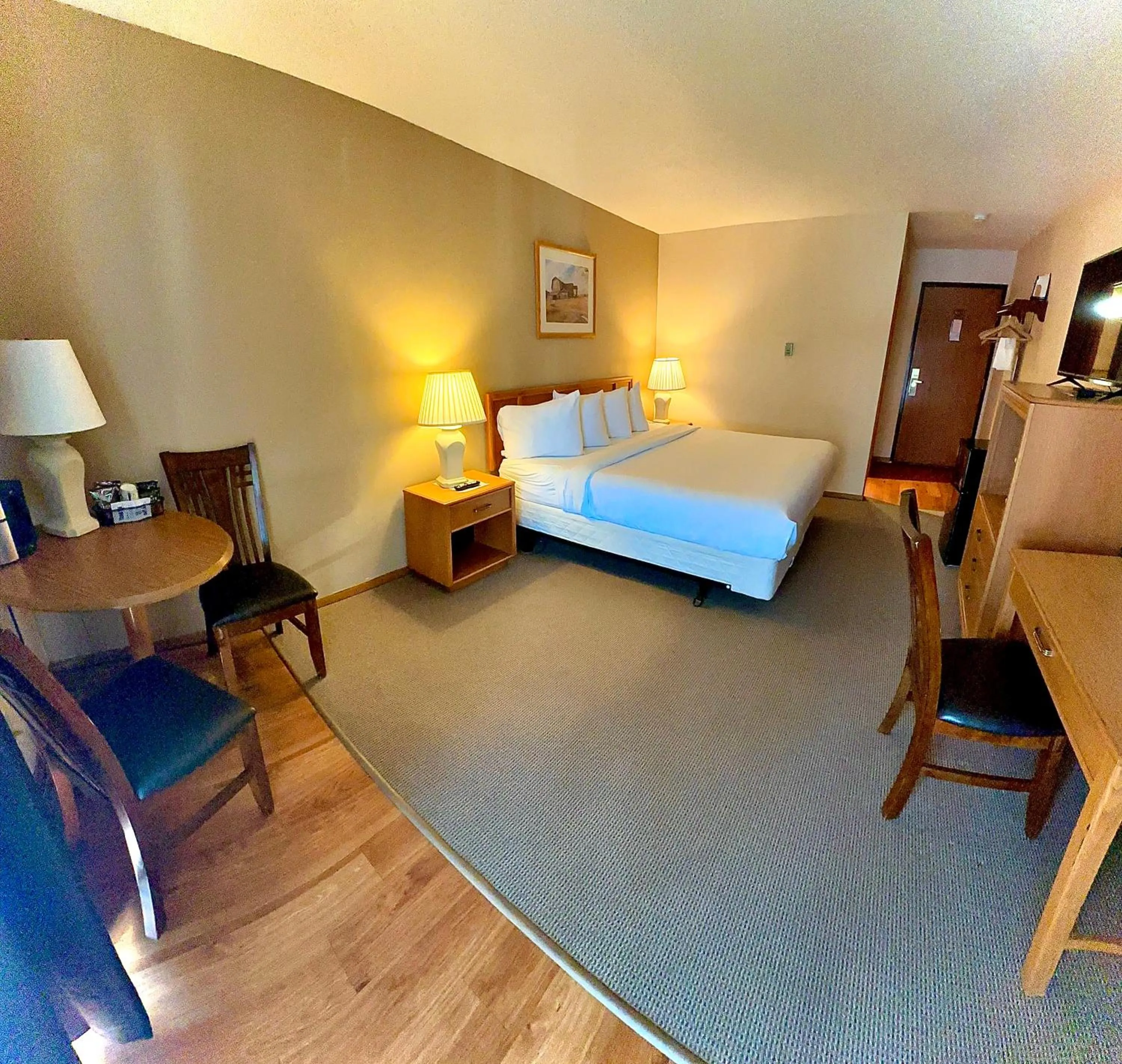 Bed in The Lodge at Leathem Smith