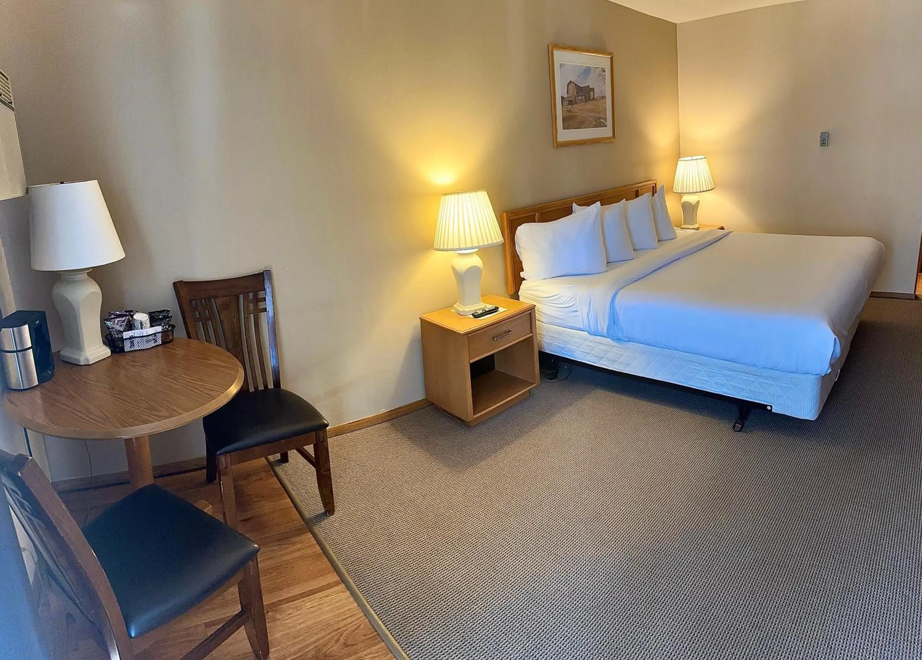 Bed in The Lodge at Leathem Smith