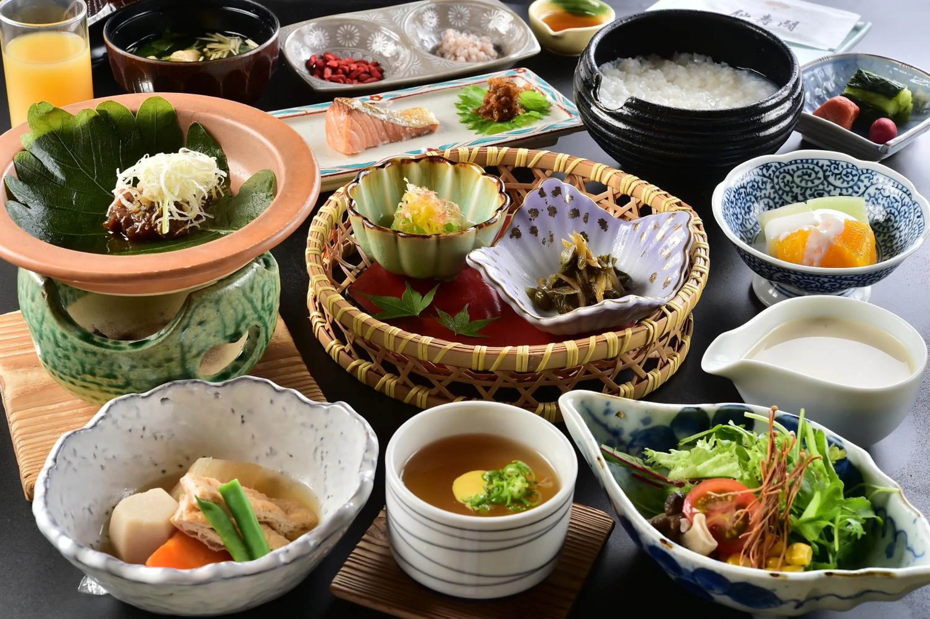 Breakfast in Senjukaku