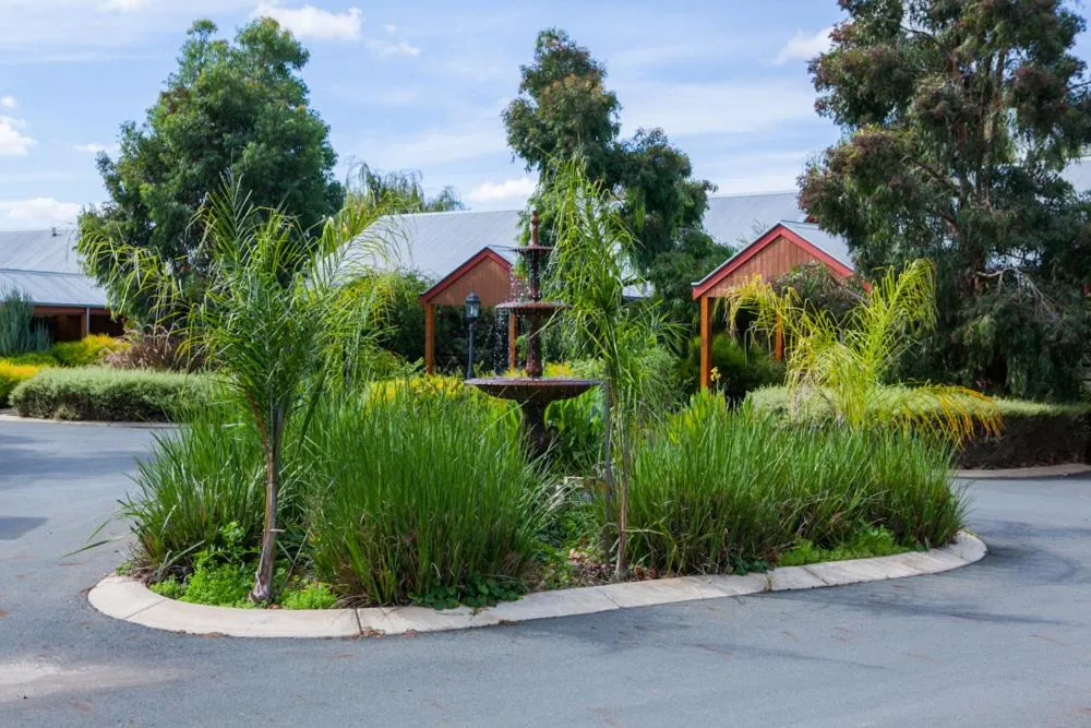 Garden in Perricoota Vines Retreat