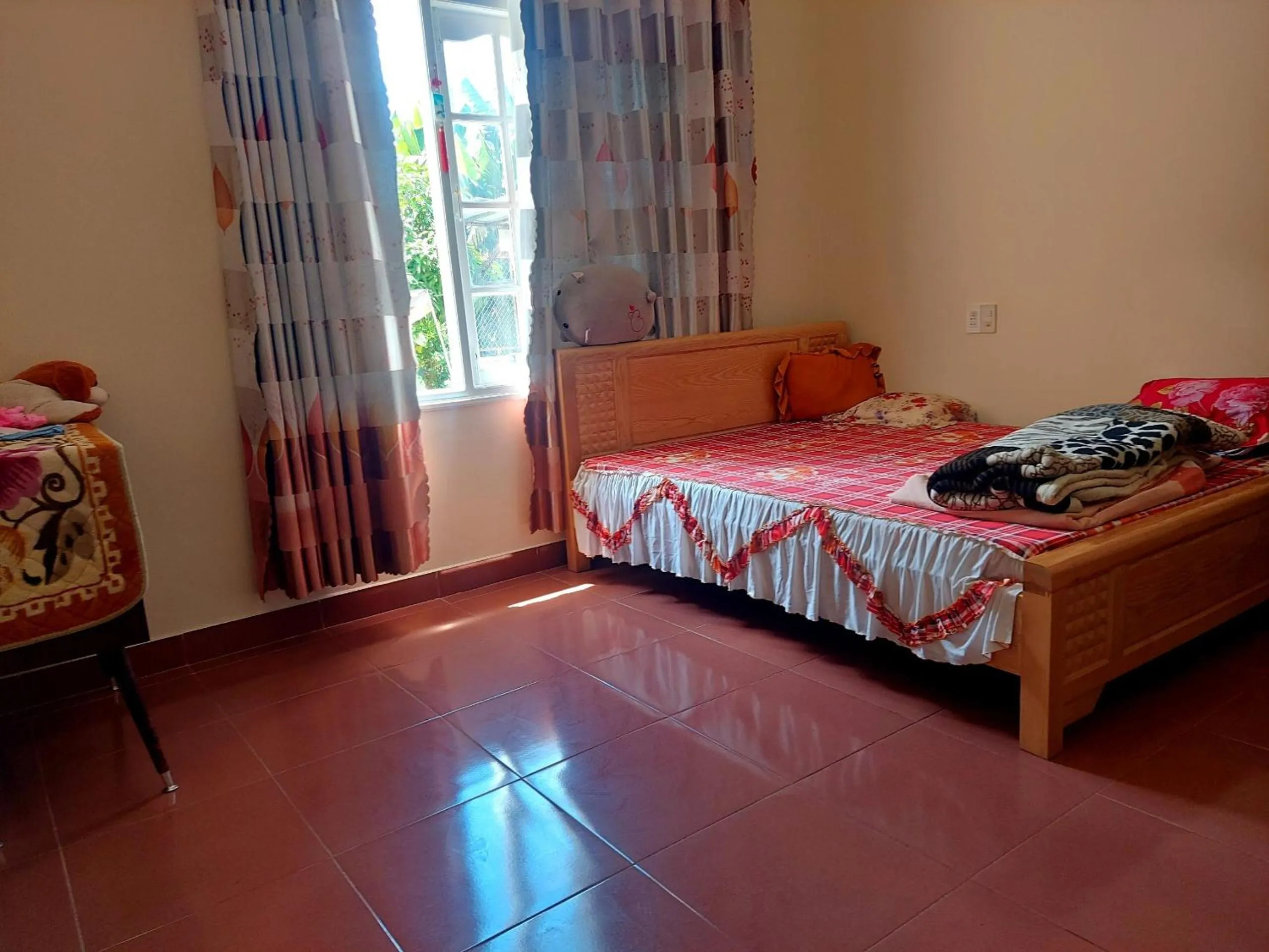 Bedroom, Bed in OYO 1244 H&k Villa