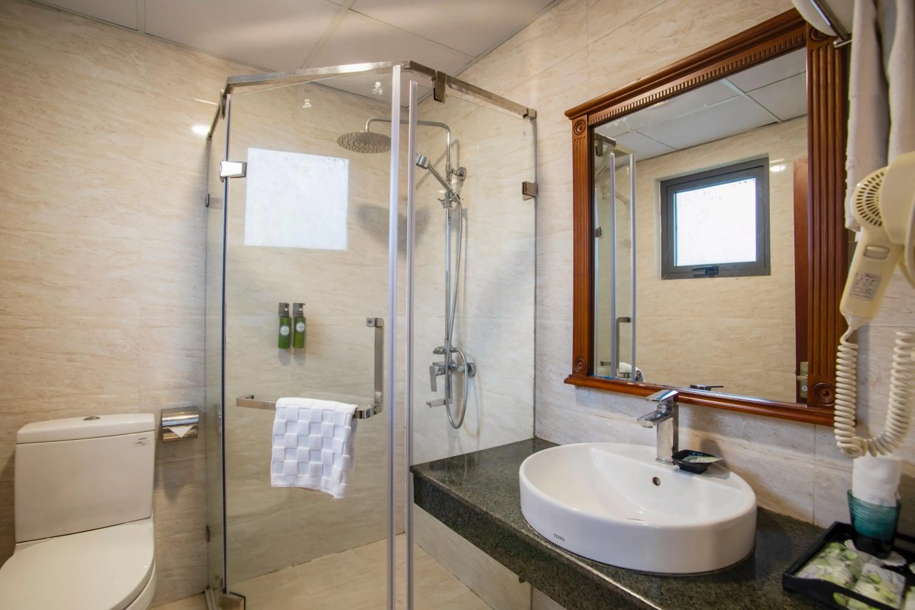 Bathroom in Western Hanoi Hotel