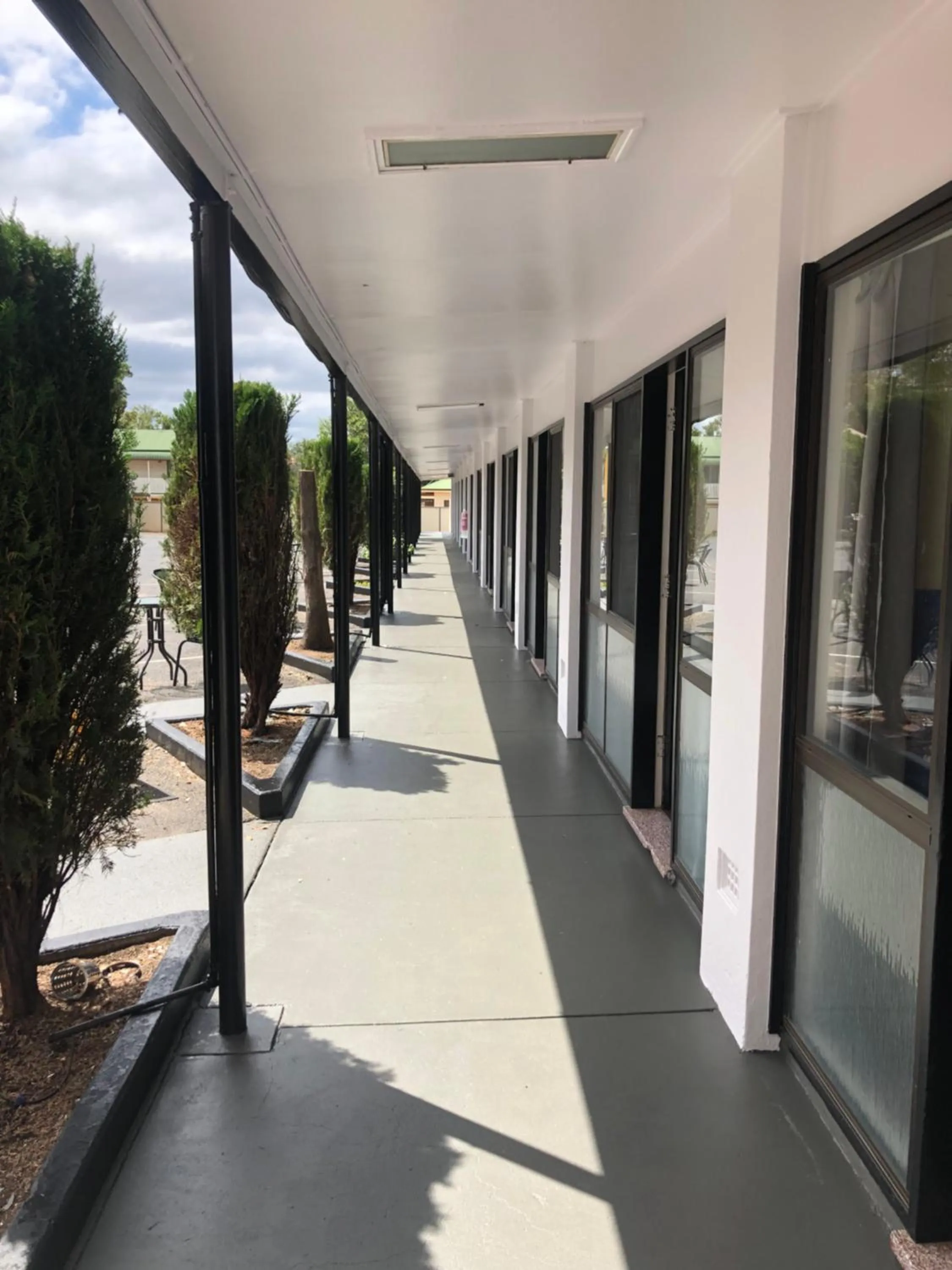 Property building in Jackie Howe Motel