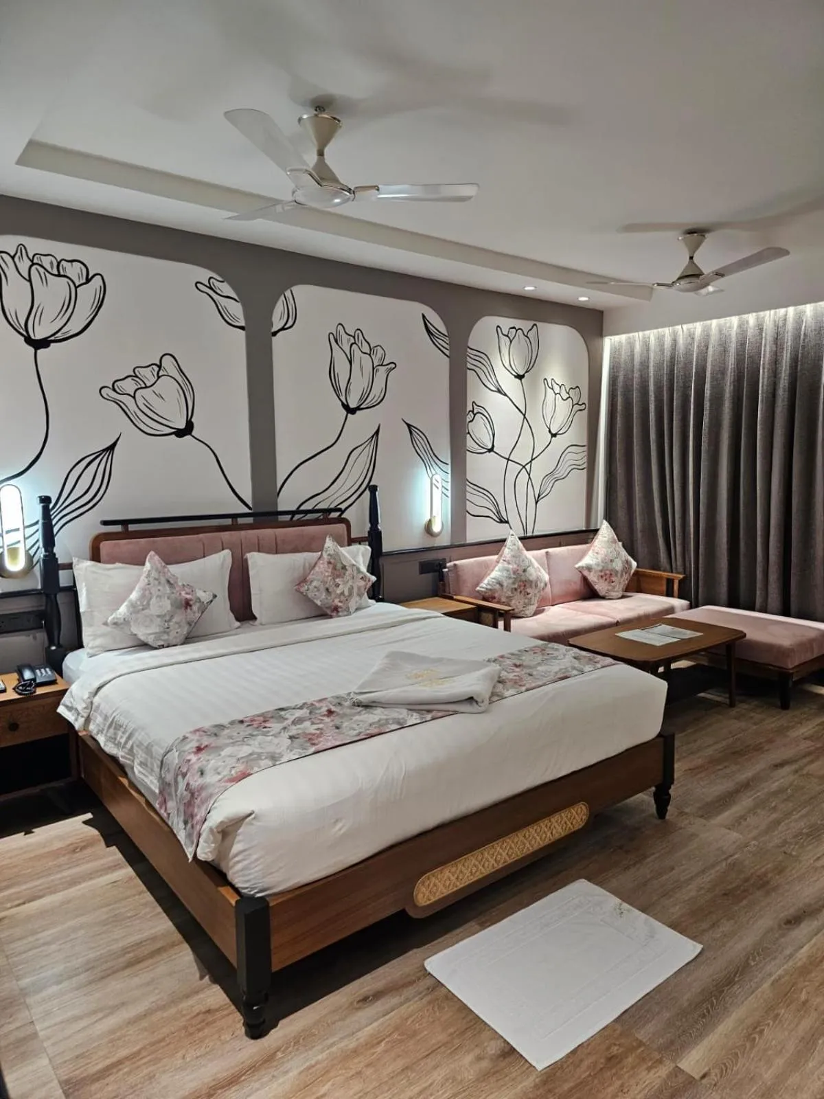 Bed in Hotel Sonar Bangla Kolaghat
