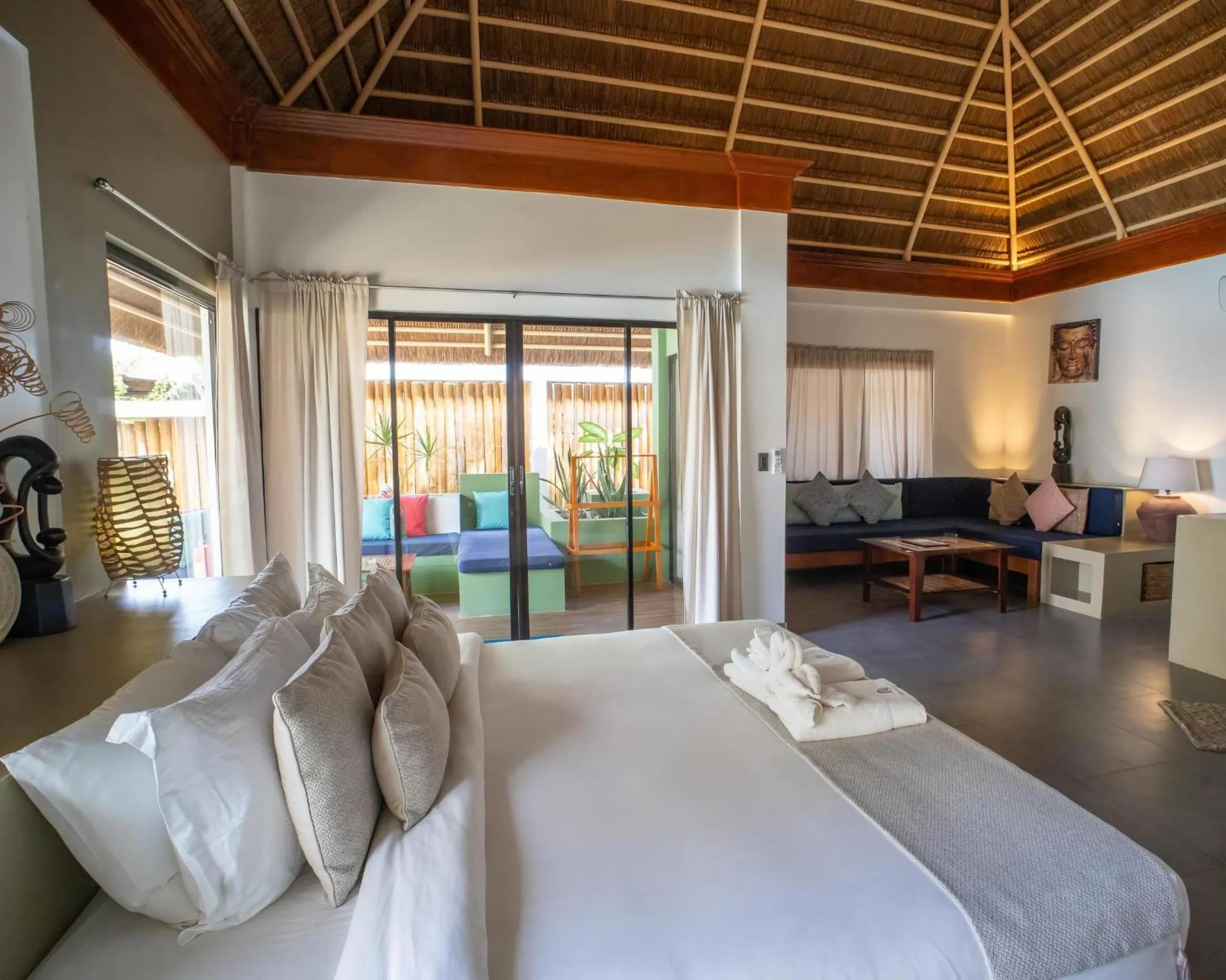 Bed in Villa Kasadya