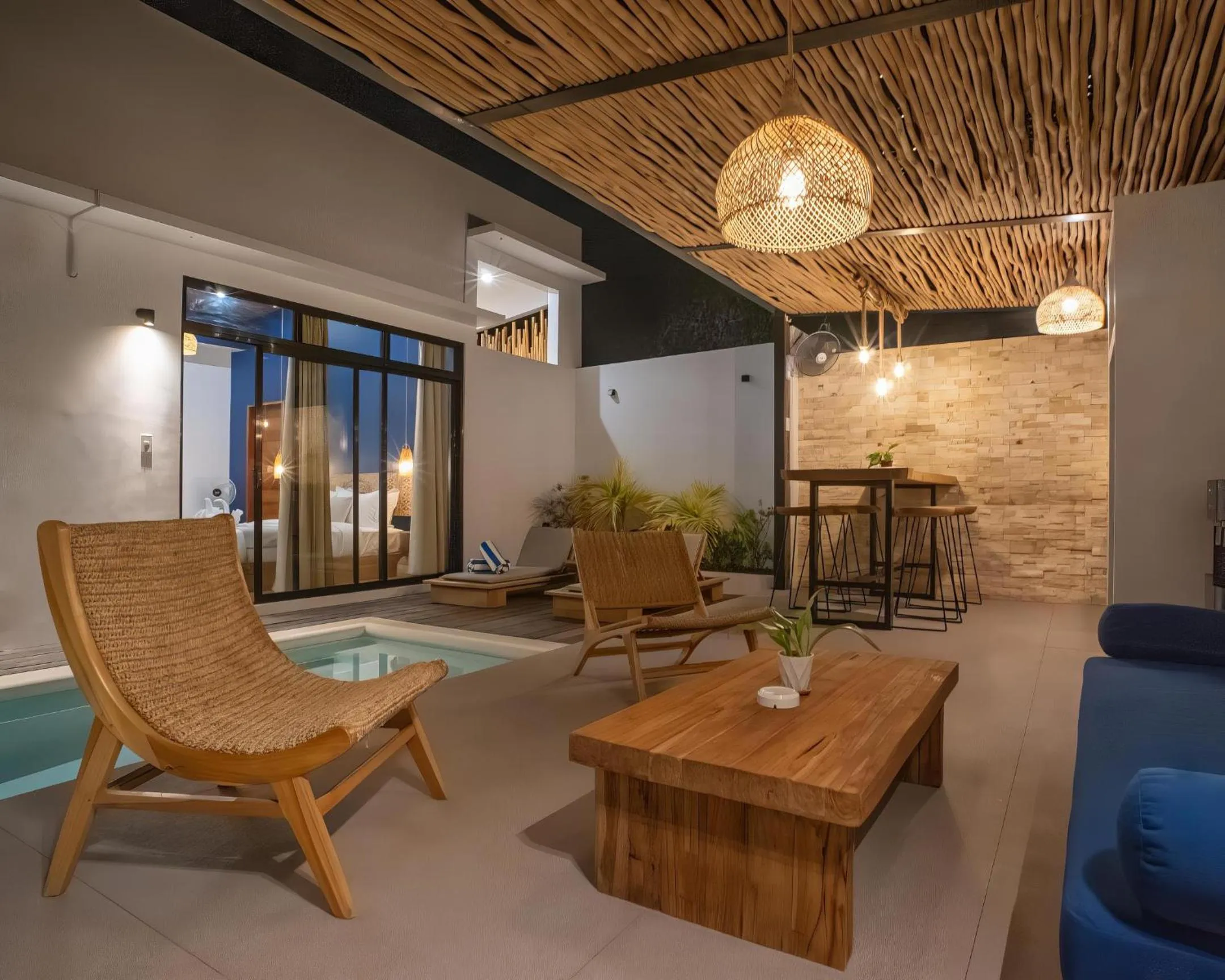 Dining area in Villa Kasadya