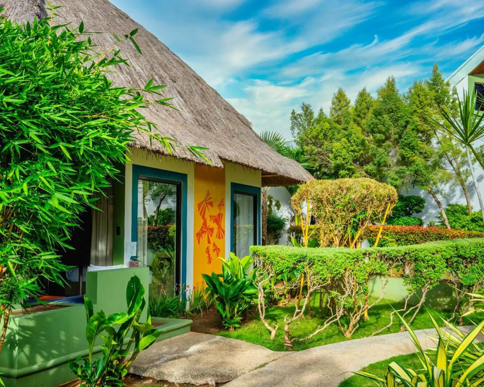 Garden in Villa Kasadya