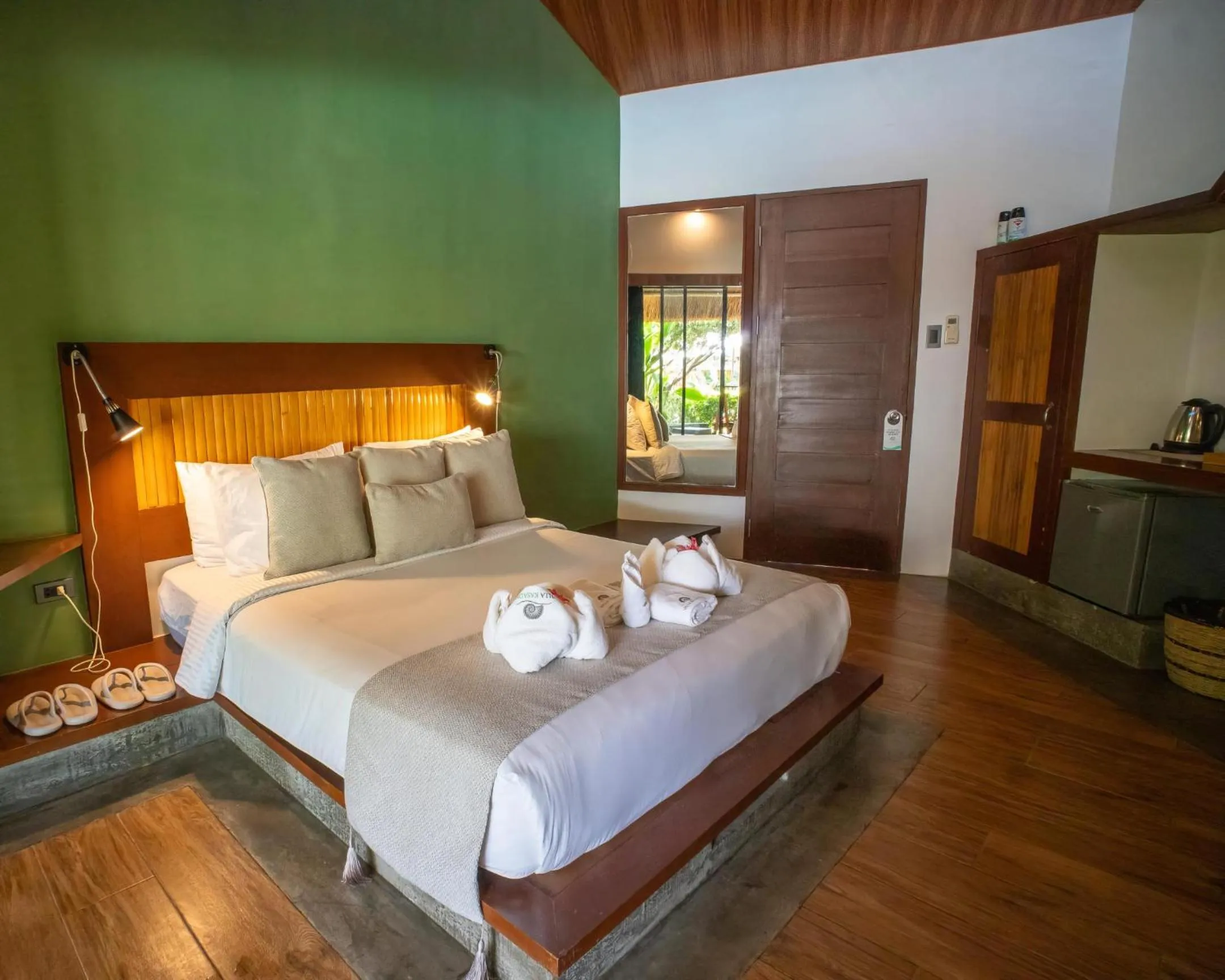 Bed in Villa Kasadya