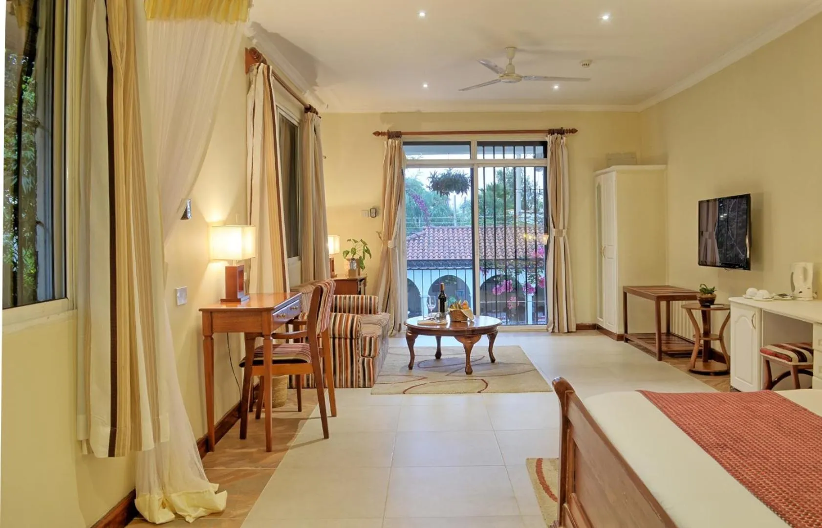 Bed in Sovereign Hotel