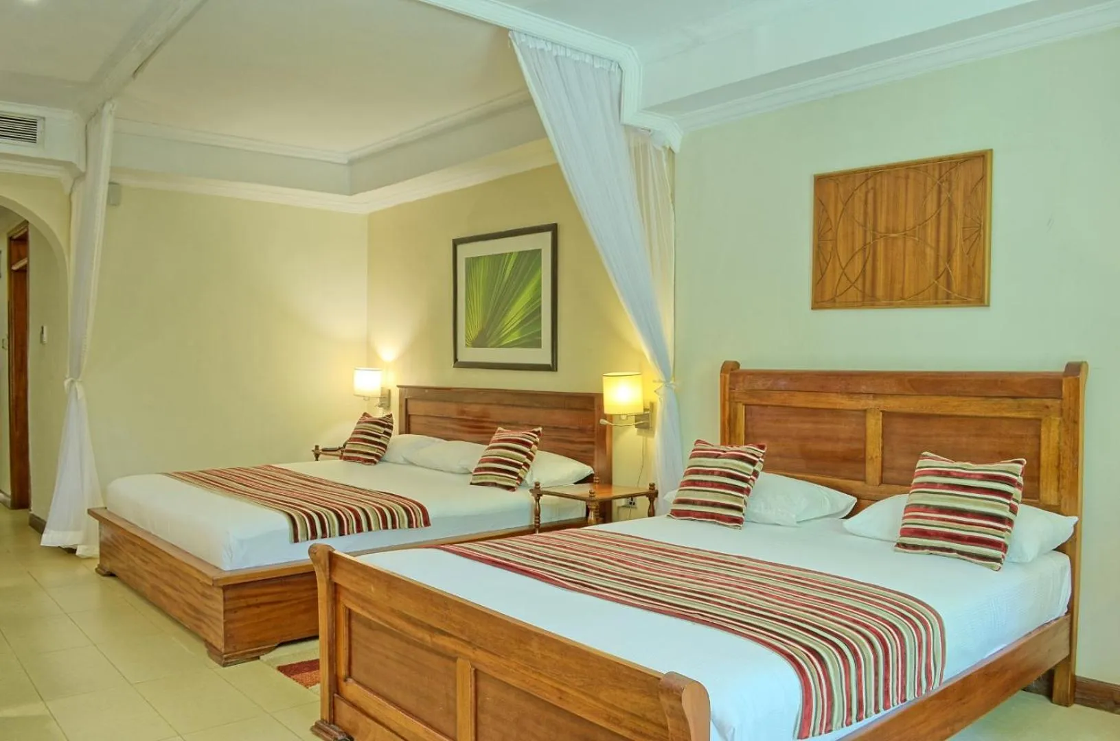 Bed in Sovereign Hotel