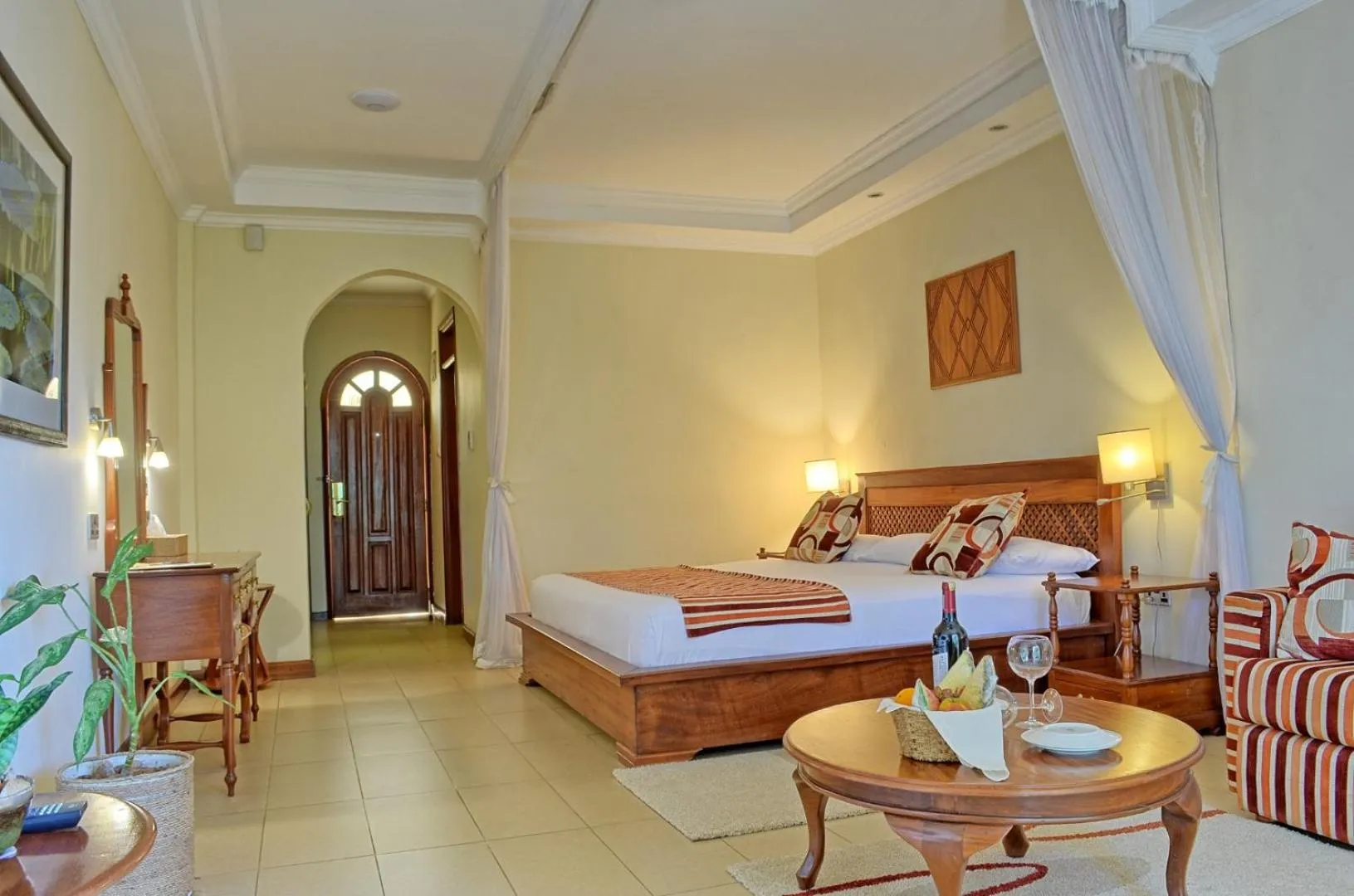 Bed in Sovereign Hotel