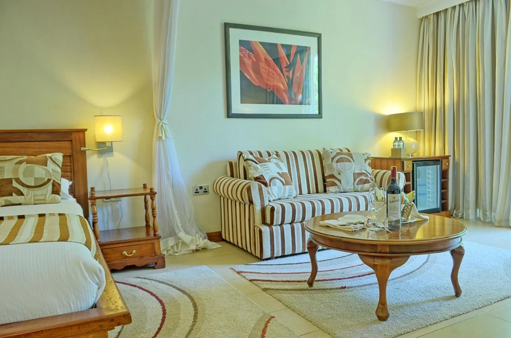 Bed in Sovereign Hotel