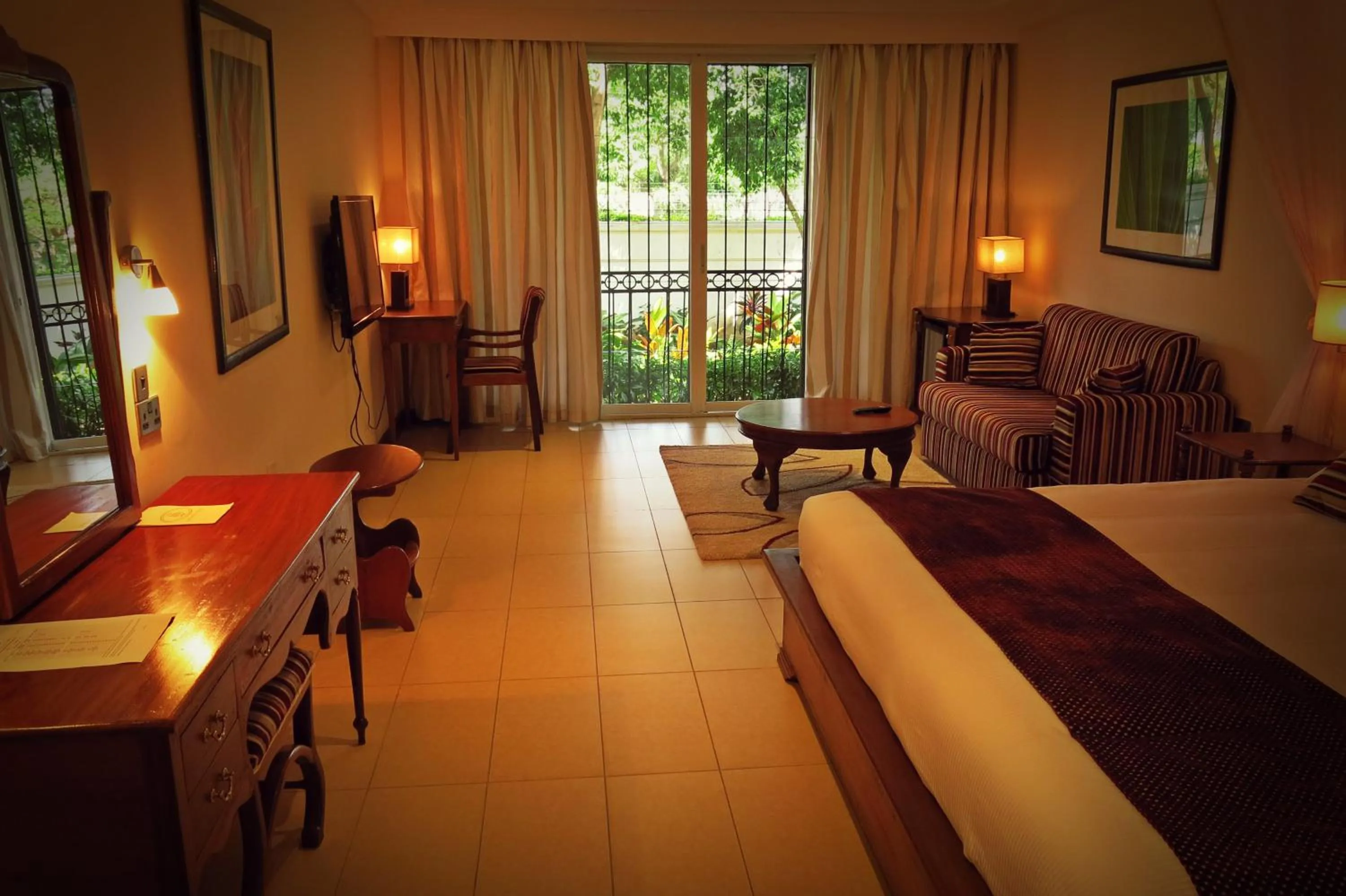 Bed in Sovereign Hotel