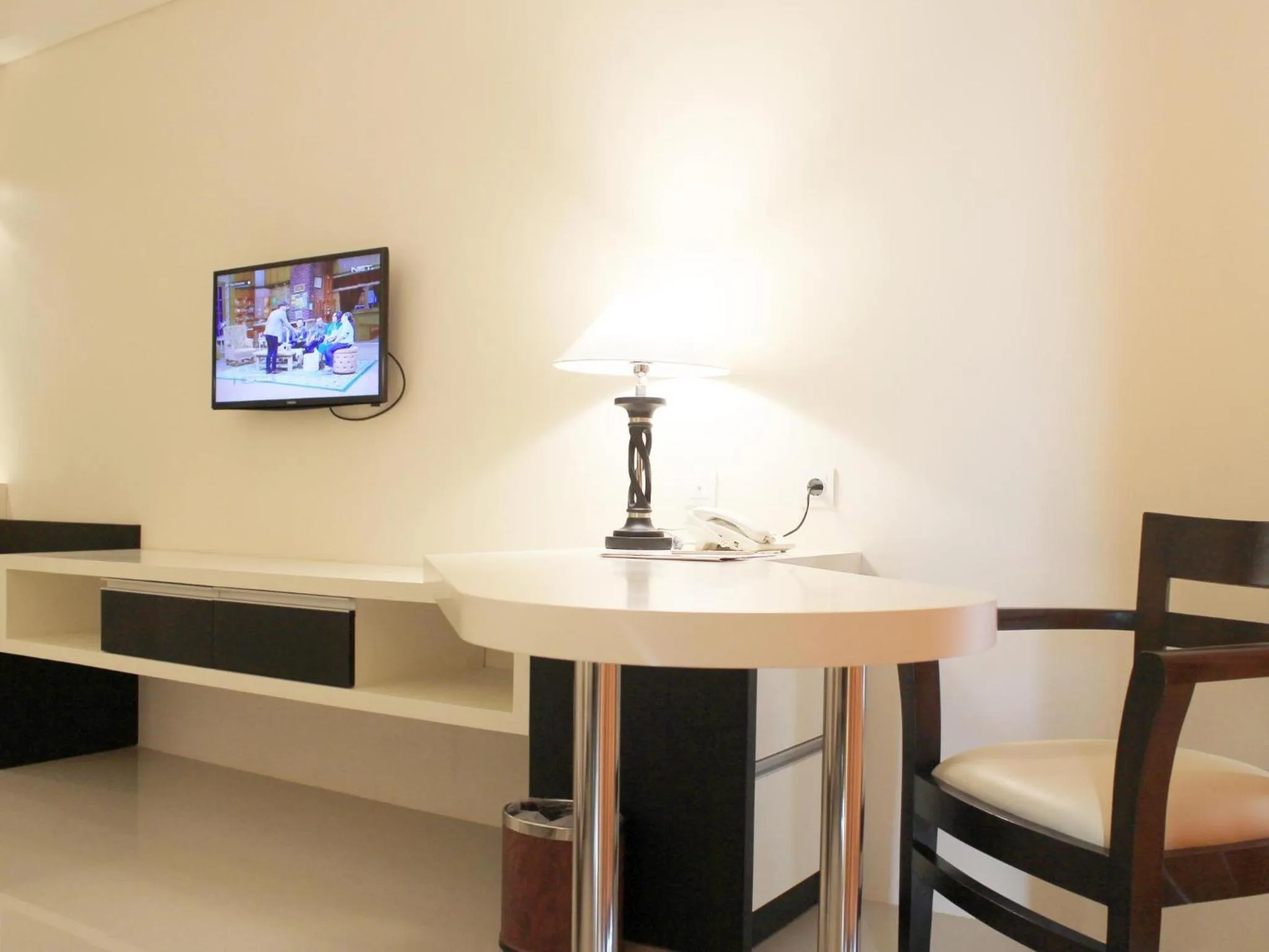 Seating area in Golden Palace Hotel Lombok