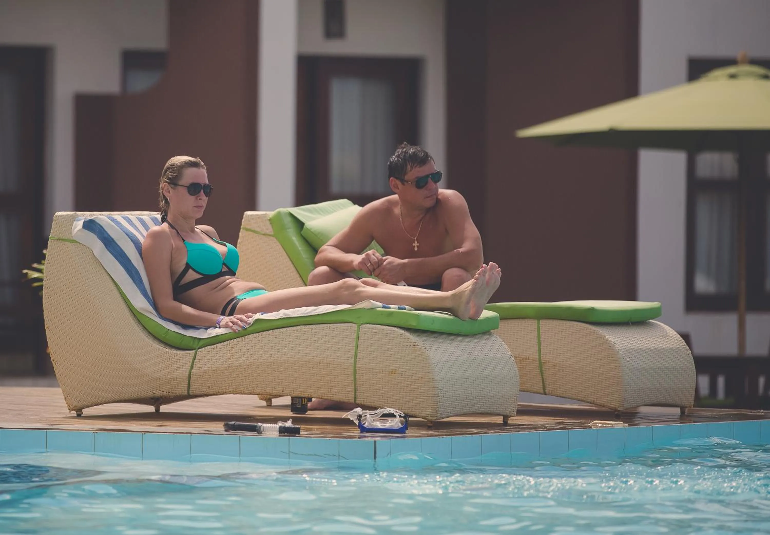 Swimming pool in Avenra Beach Hikkaduwa