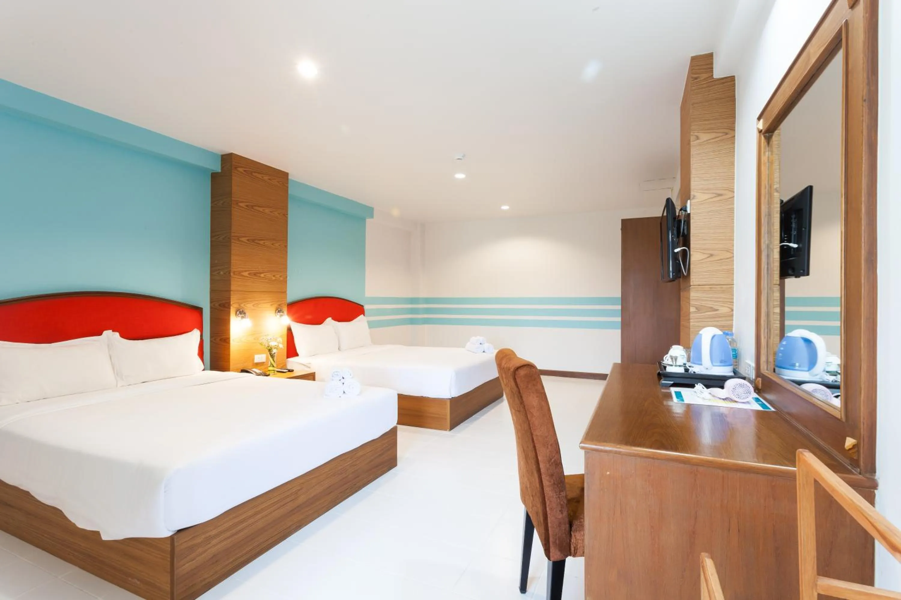 Bed in We Briza Hotel Chiangmai