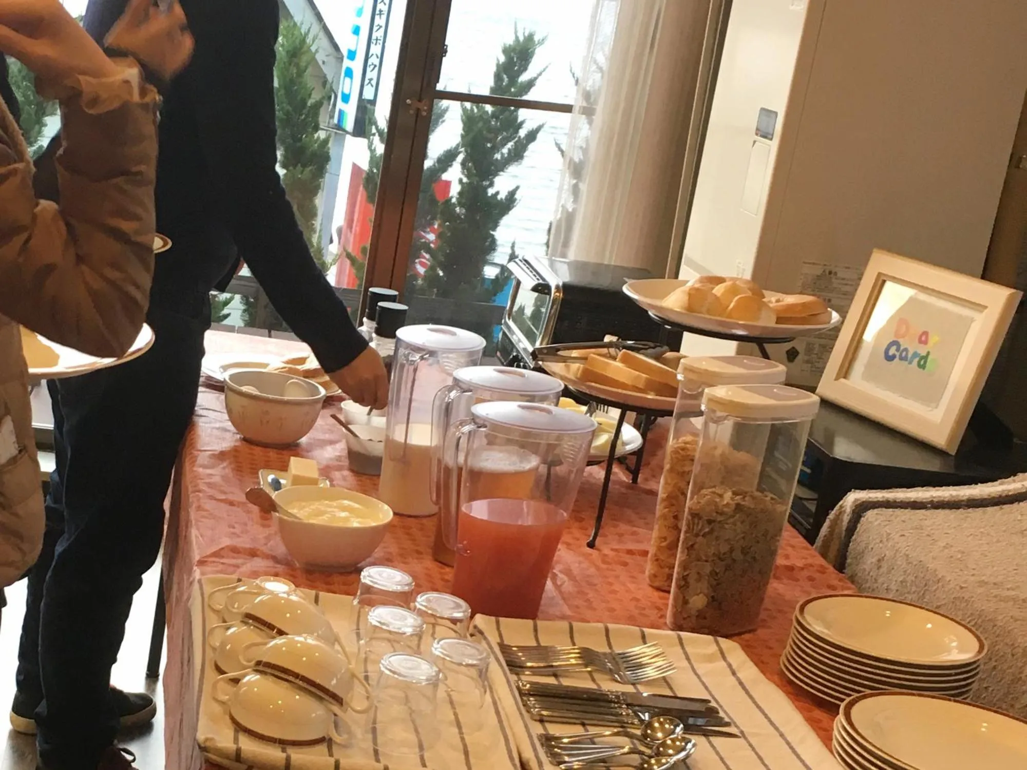 Food and drinks in Nojiri Lake Resort