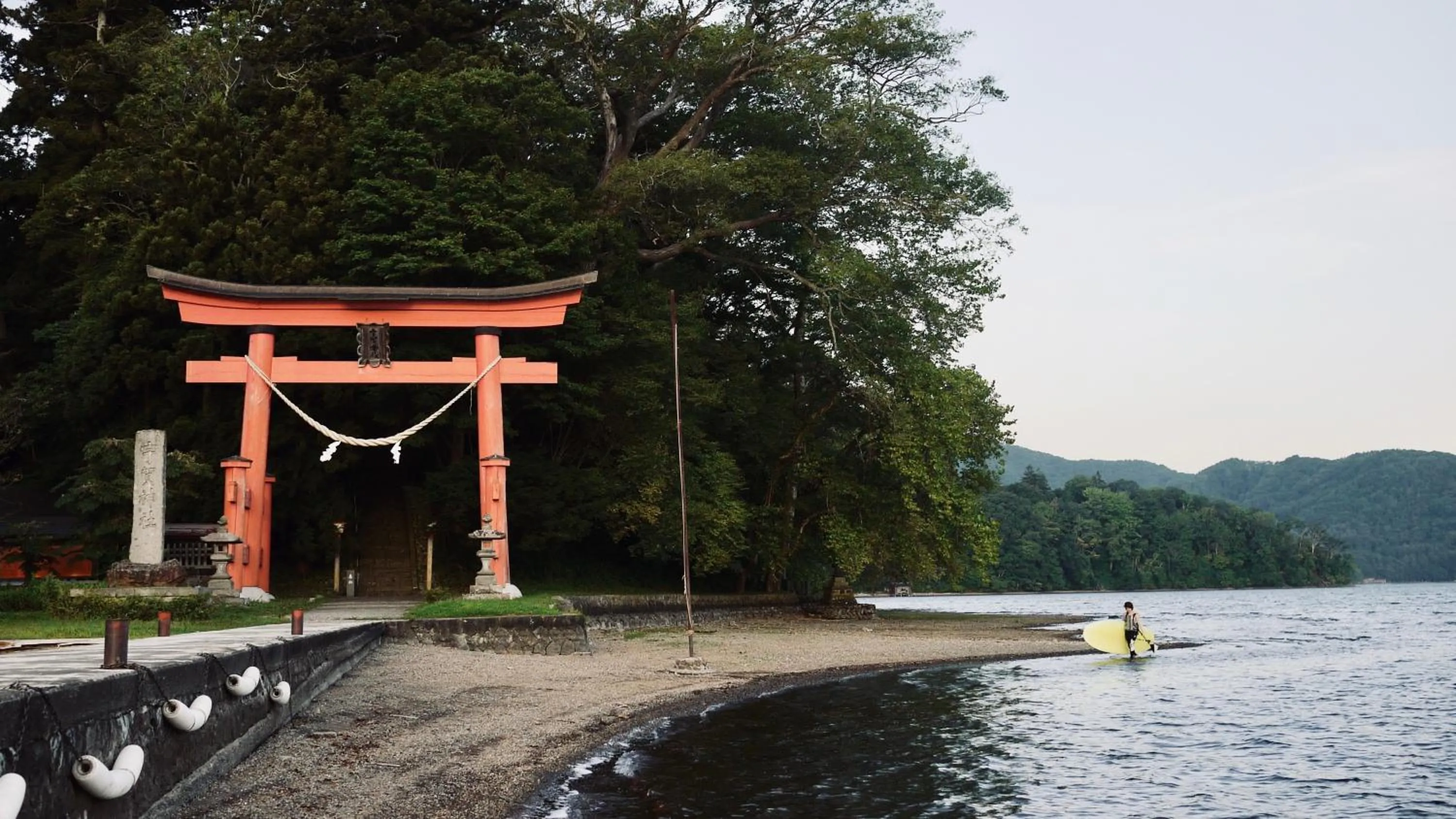 Property building in Nojiri Lake Resort