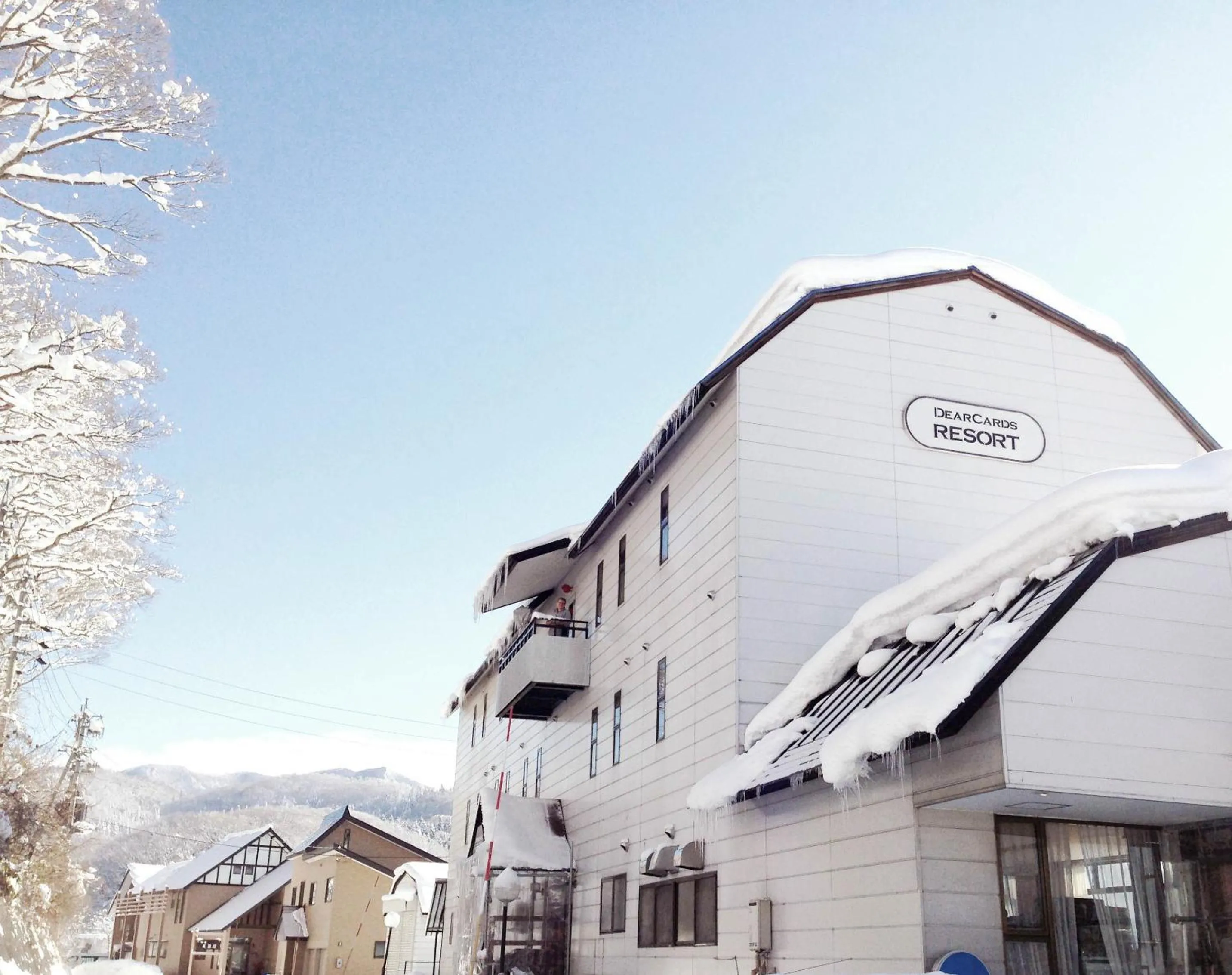 Facade/entrance in Nojiri Lake Resort