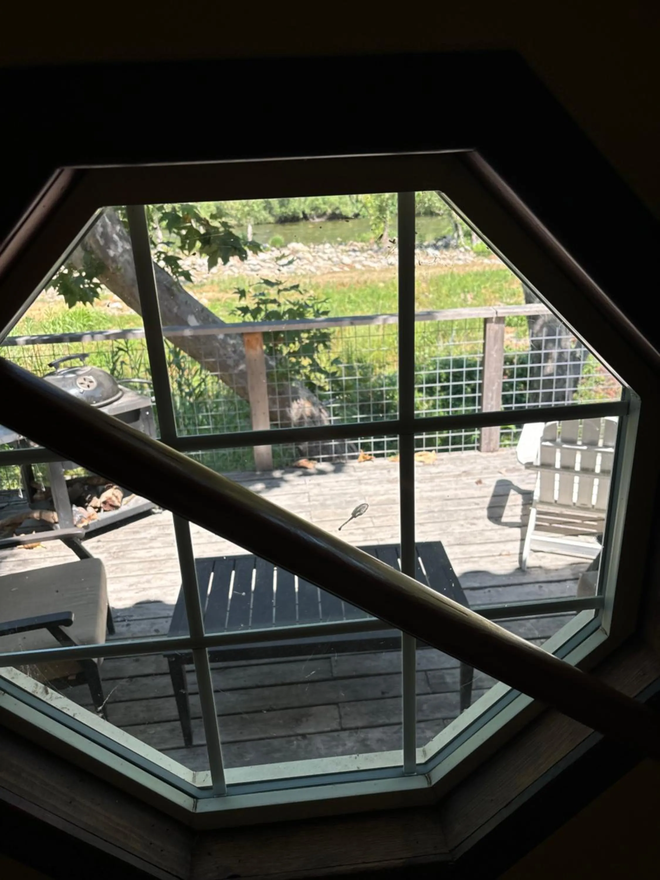 Balcony/Terrace in Sequoia River Front Cabins