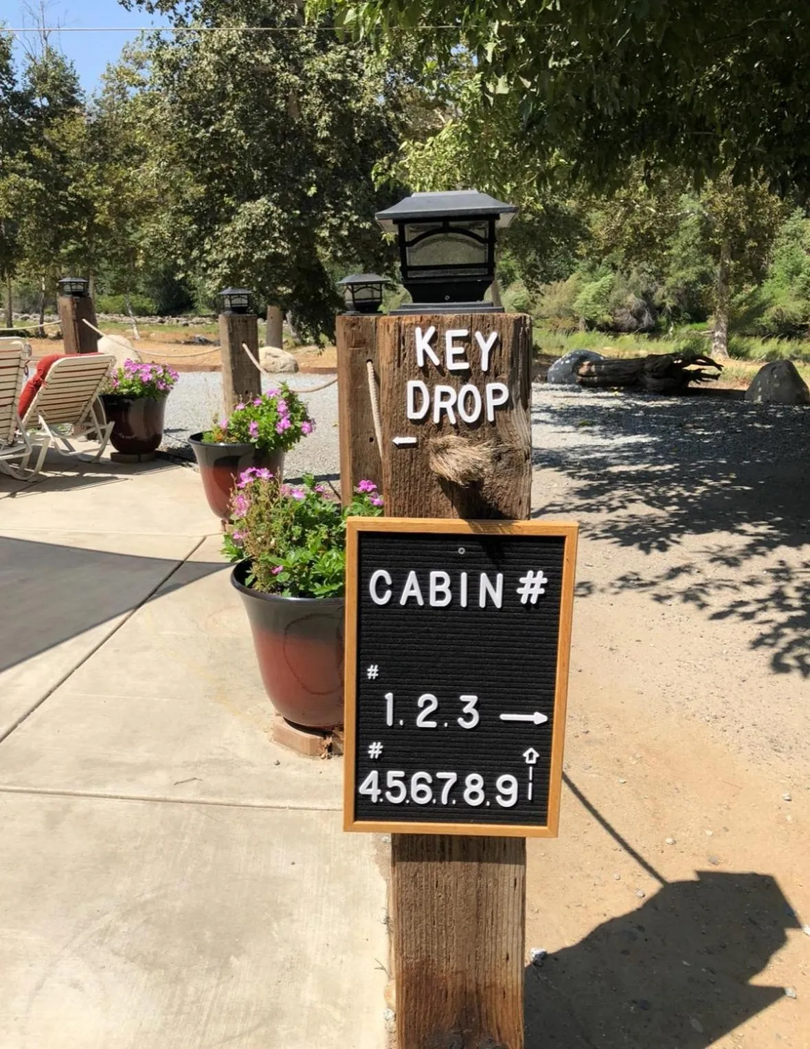 Property logo or sign in Sequoia River Front Cabins