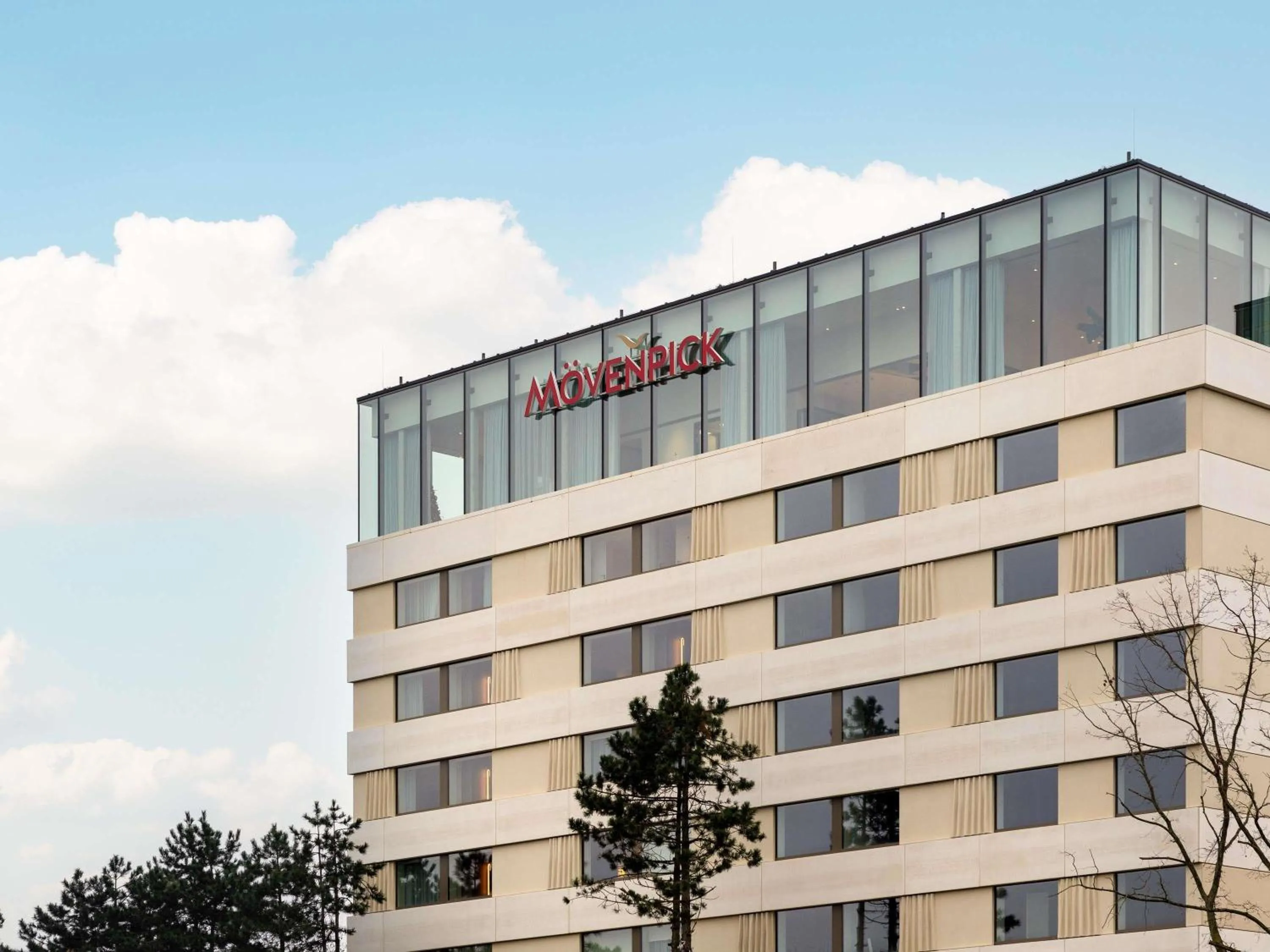 Property building in Mövenpick hotel Brussels airport