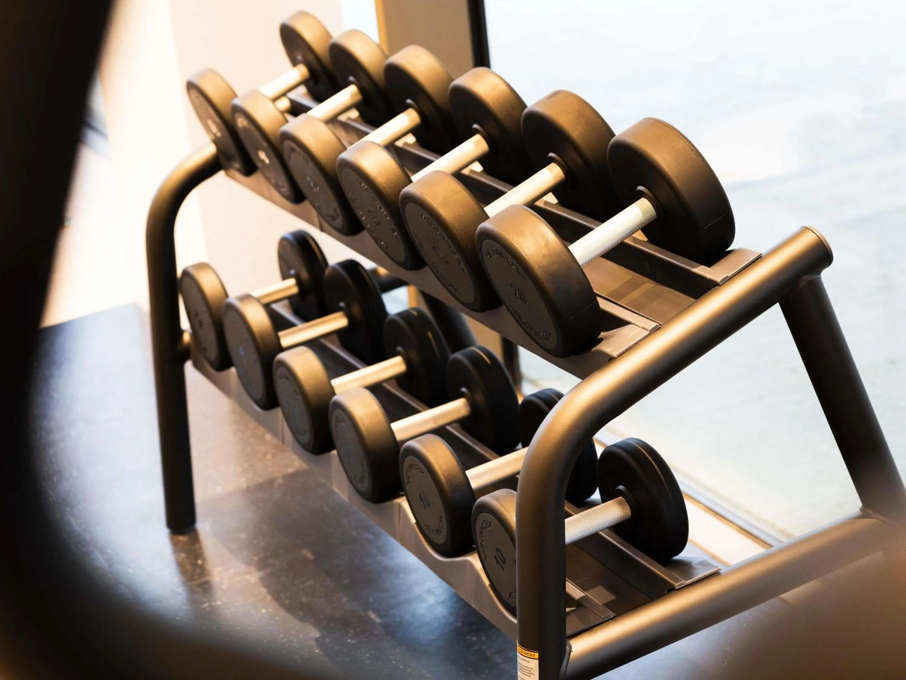 Fitness centre/facilities in Mövenpick hotel Brussels airport