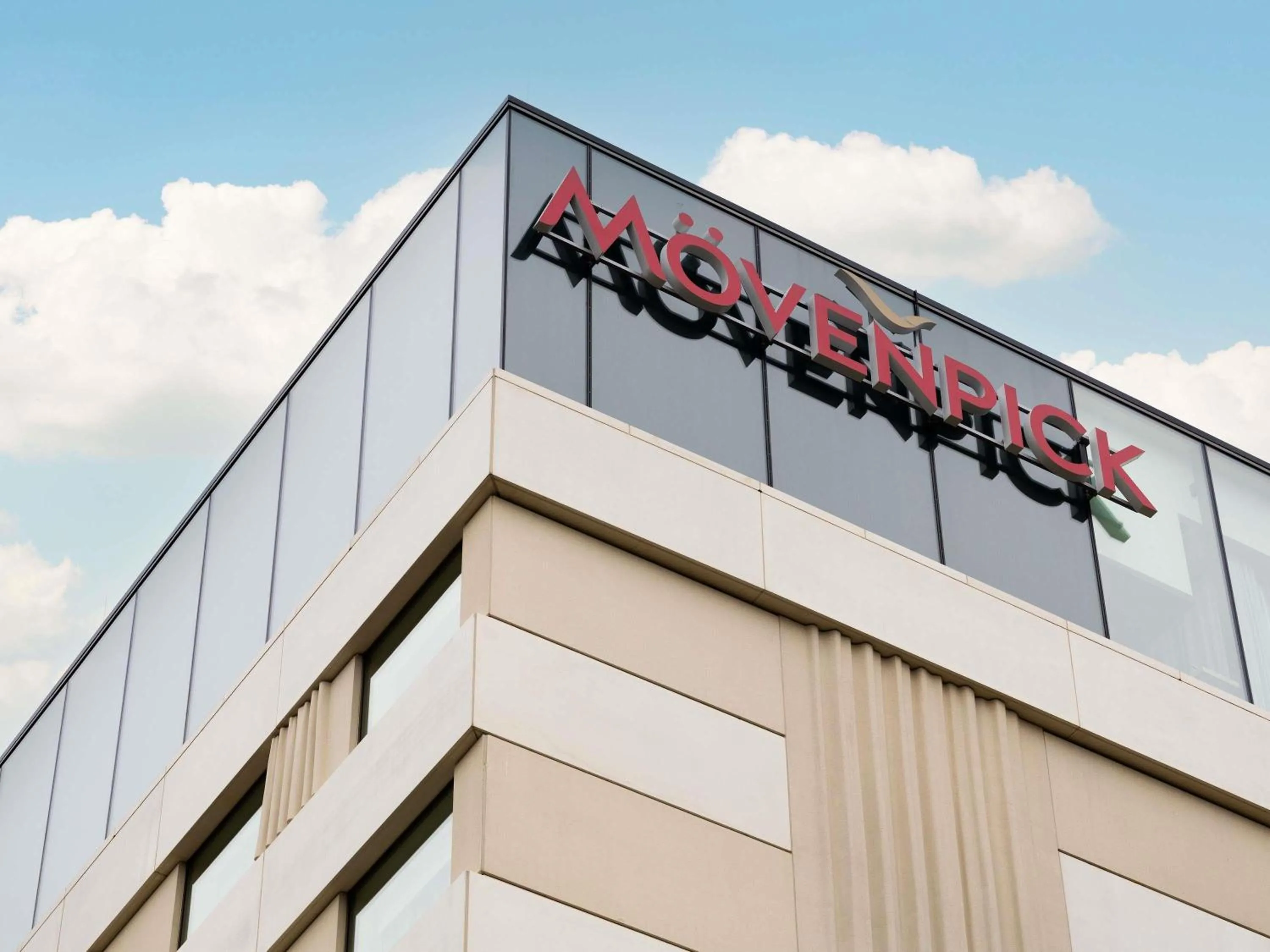 Property building in Mövenpick hotel Brussels airport