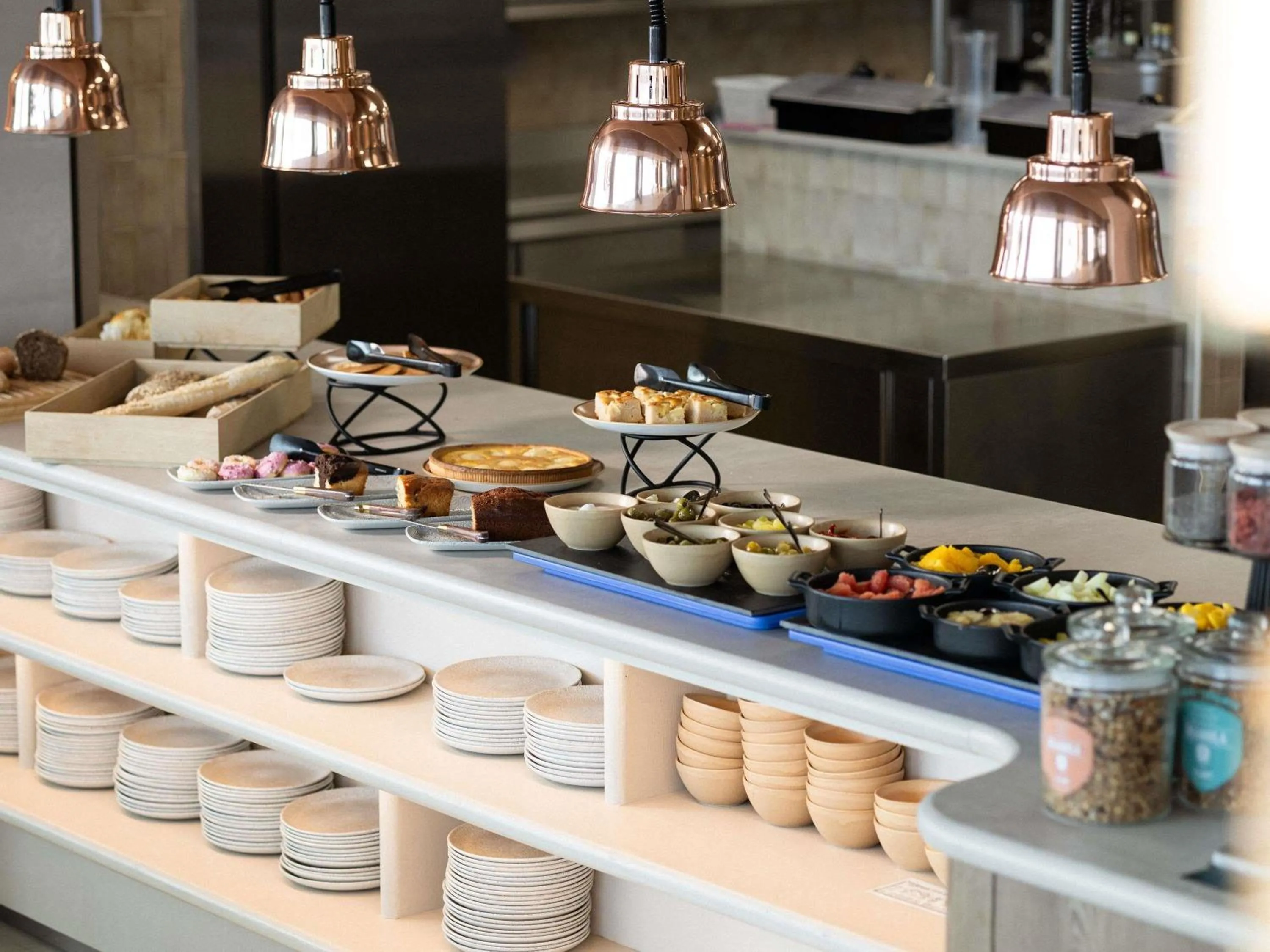 Breakfast in Mövenpick hotel Brussels airport