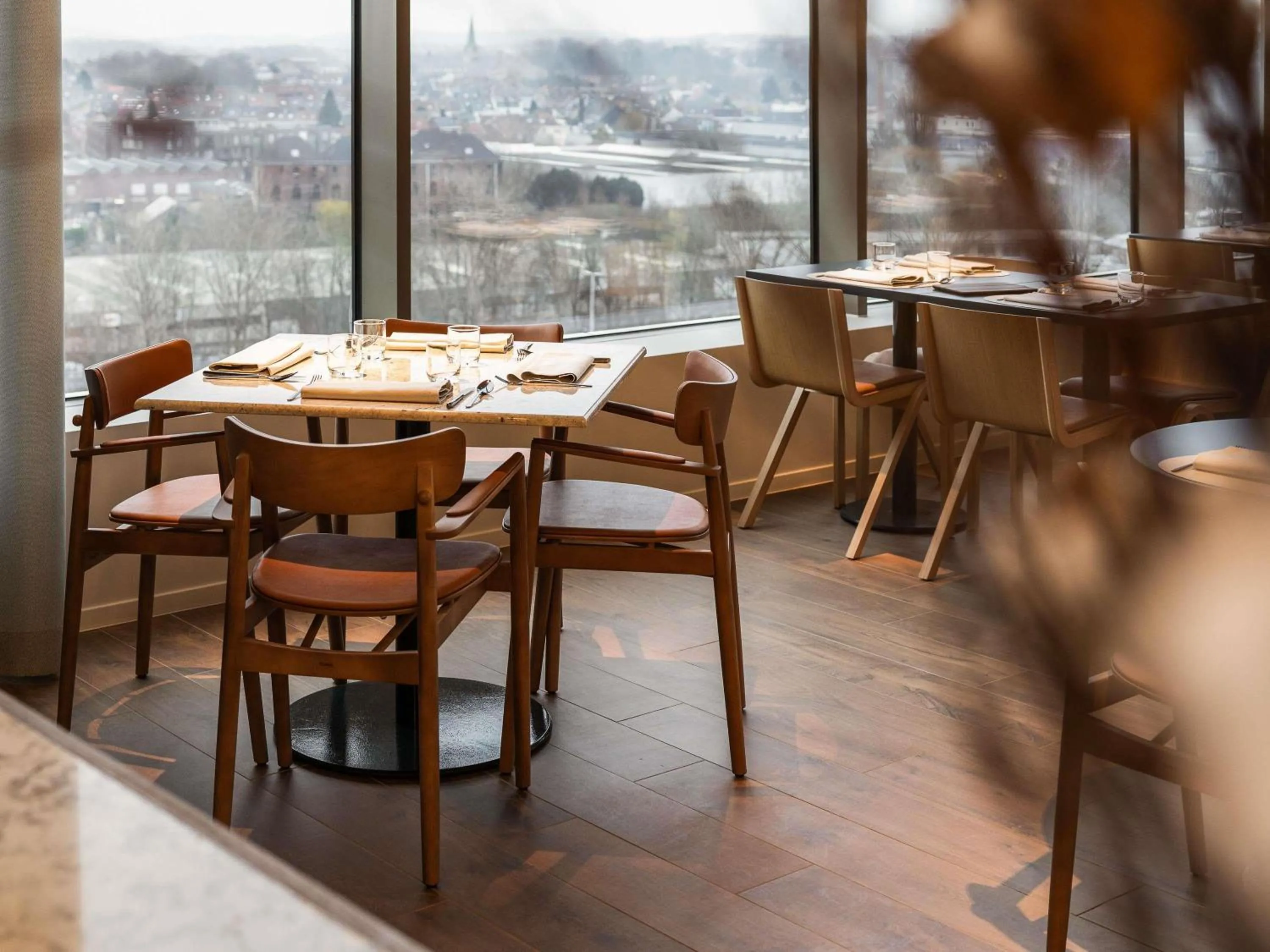 Breakfast in Mövenpick hotel Brussels airport