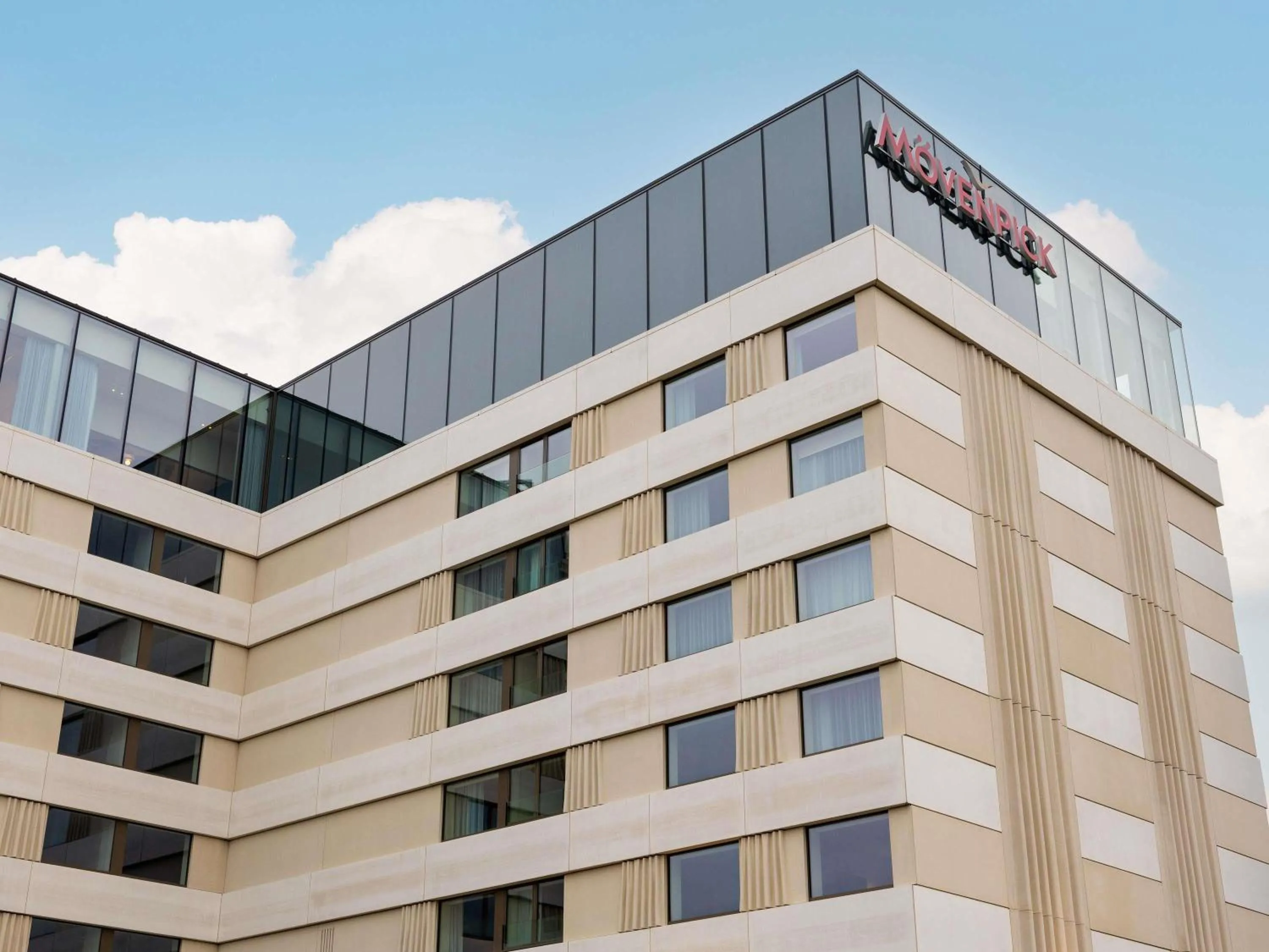 Property building in Mövenpick hotel Brussels airport