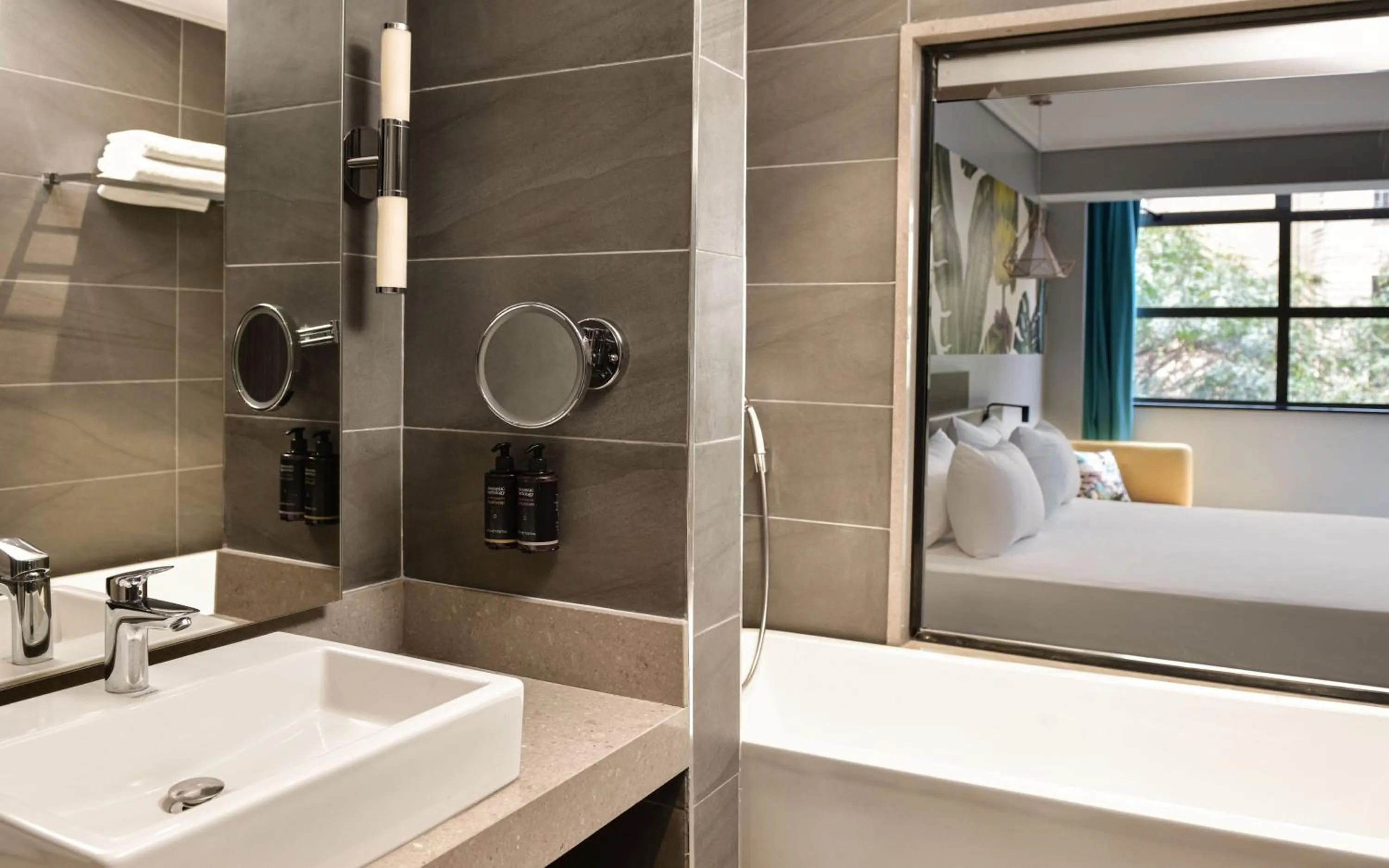 Toilet, Bed in Novotel Nairobi Westlands