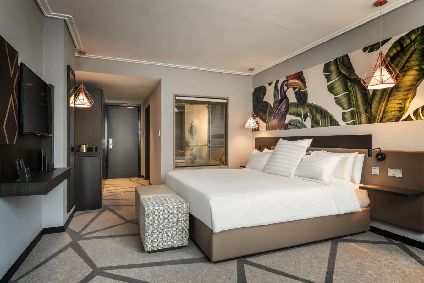 Property building, Bed in Novotel Nairobi Westlands