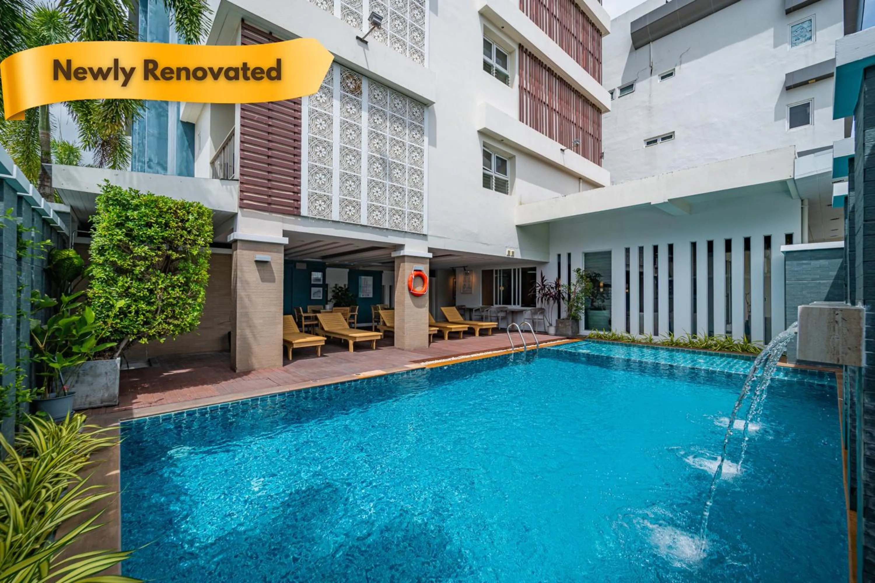 Swimming pool in Ratana Hotel Rassada, PHUKET TOWN- SHA Extra Plus