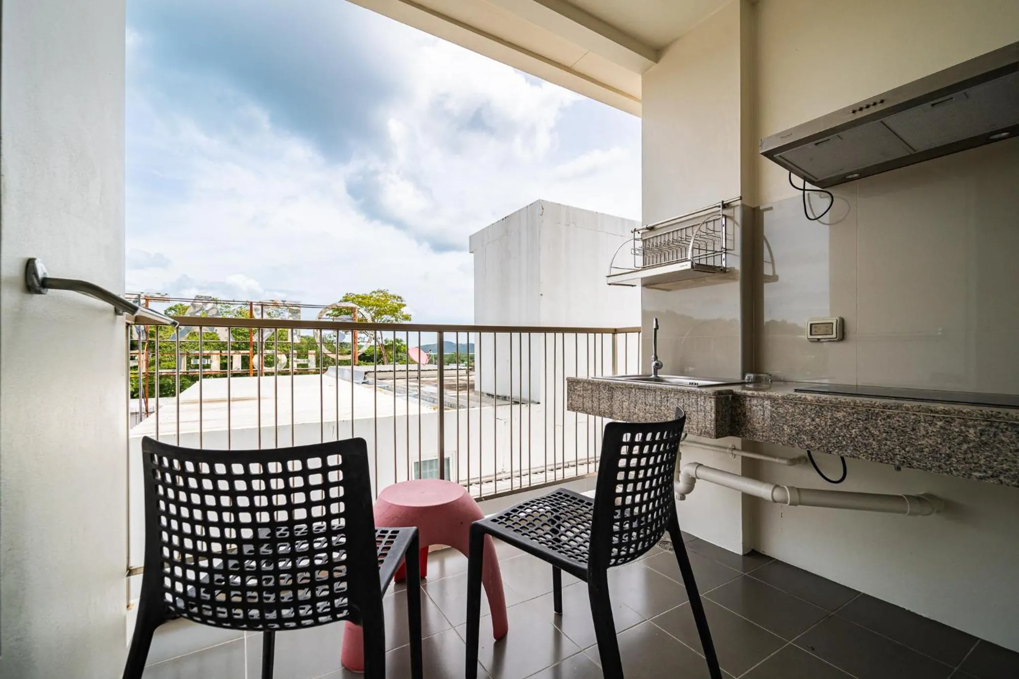 Balcony/Terrace in Ratana Hotel Rassada, PHUKET TOWN- SHA Extra Plus