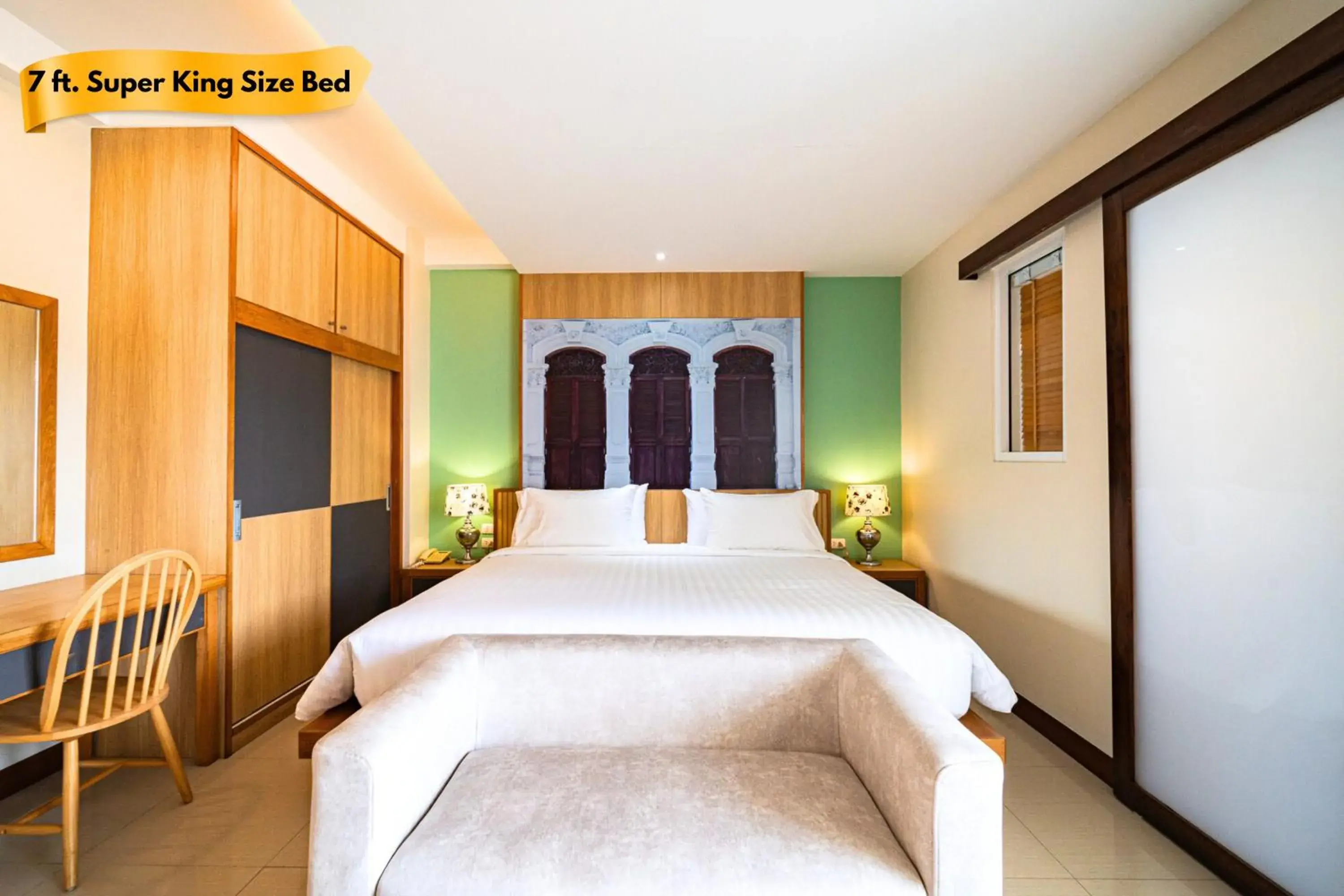 Superior Double Room in Ratana Hotel Rassada, PHUKET TOWN- SHA Extra Plus Superior Double Room in Ratana Hotel Rassada, PHUKET TOWN- SHA Extra Plus