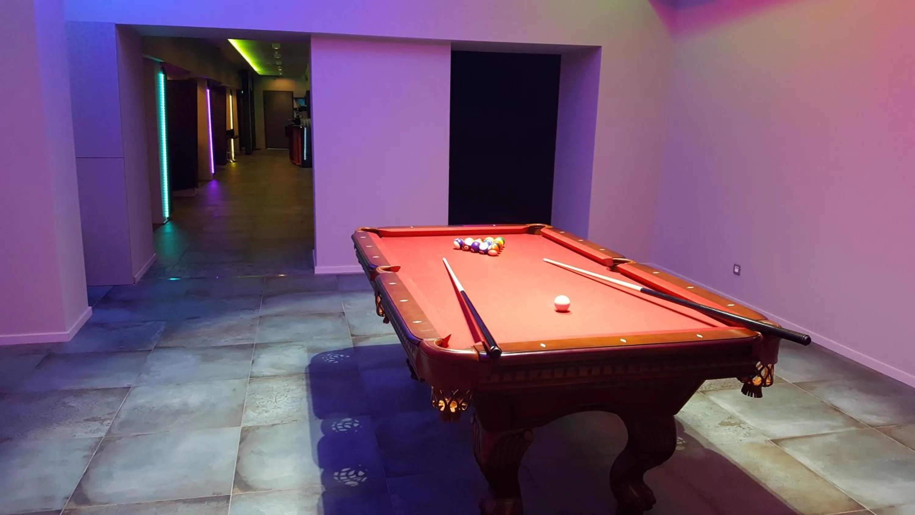Billiard in Hotel Grzegorzewski