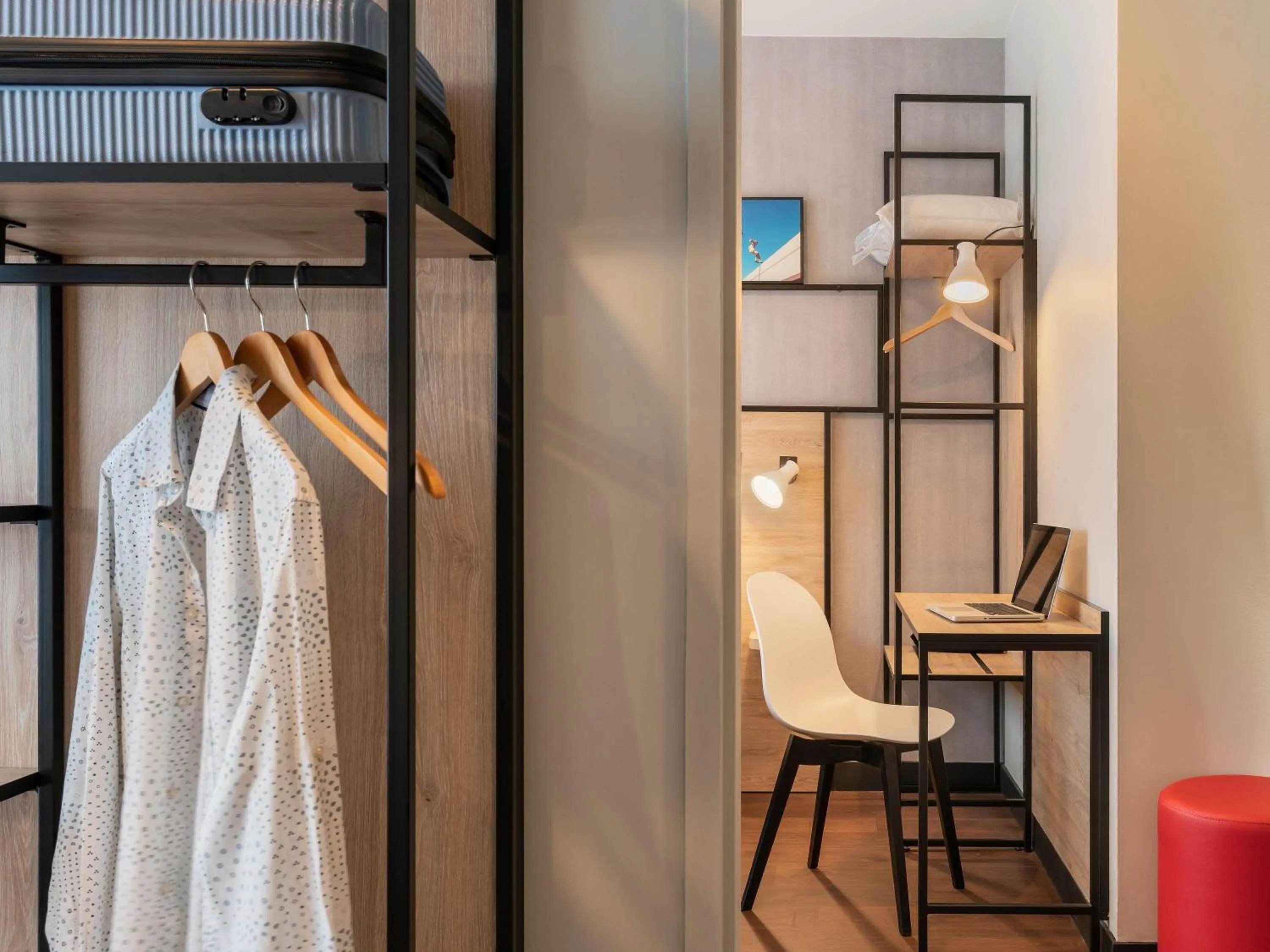 Bedroom in ibis Acheres St Germain en Laye