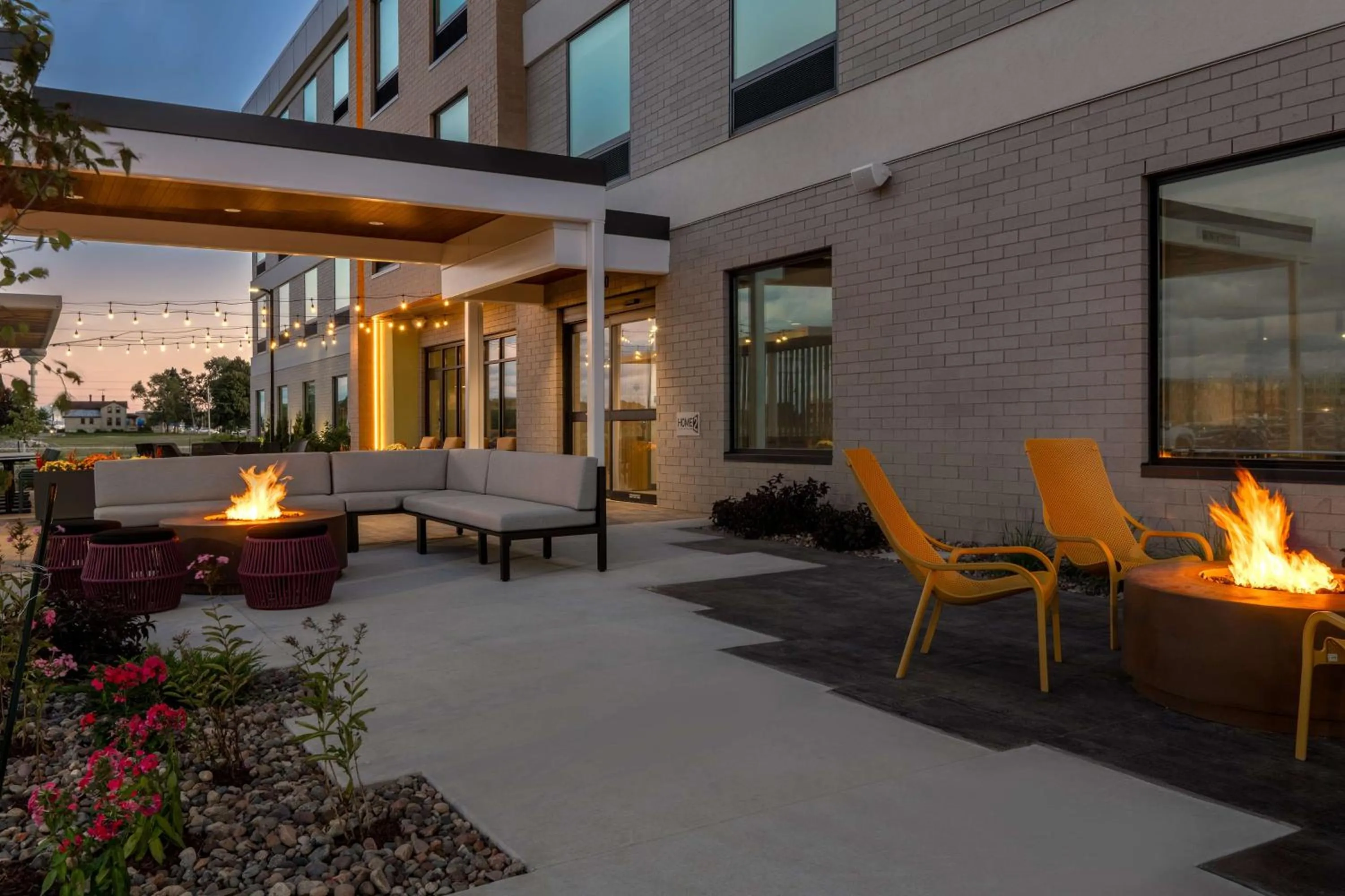 Patio in Home2 Suites By Hilton Sheboygan