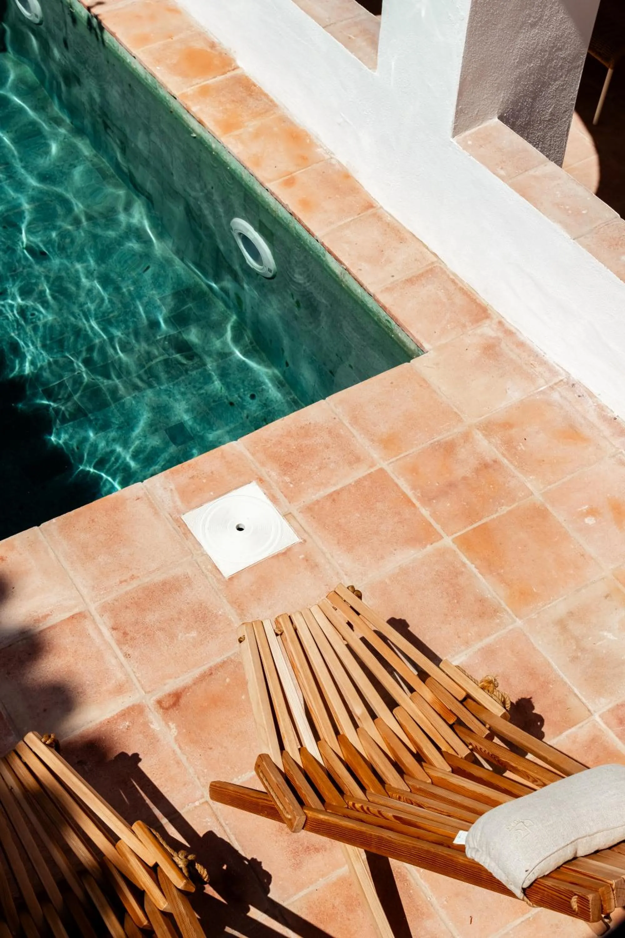 Pool view in Amada Moura