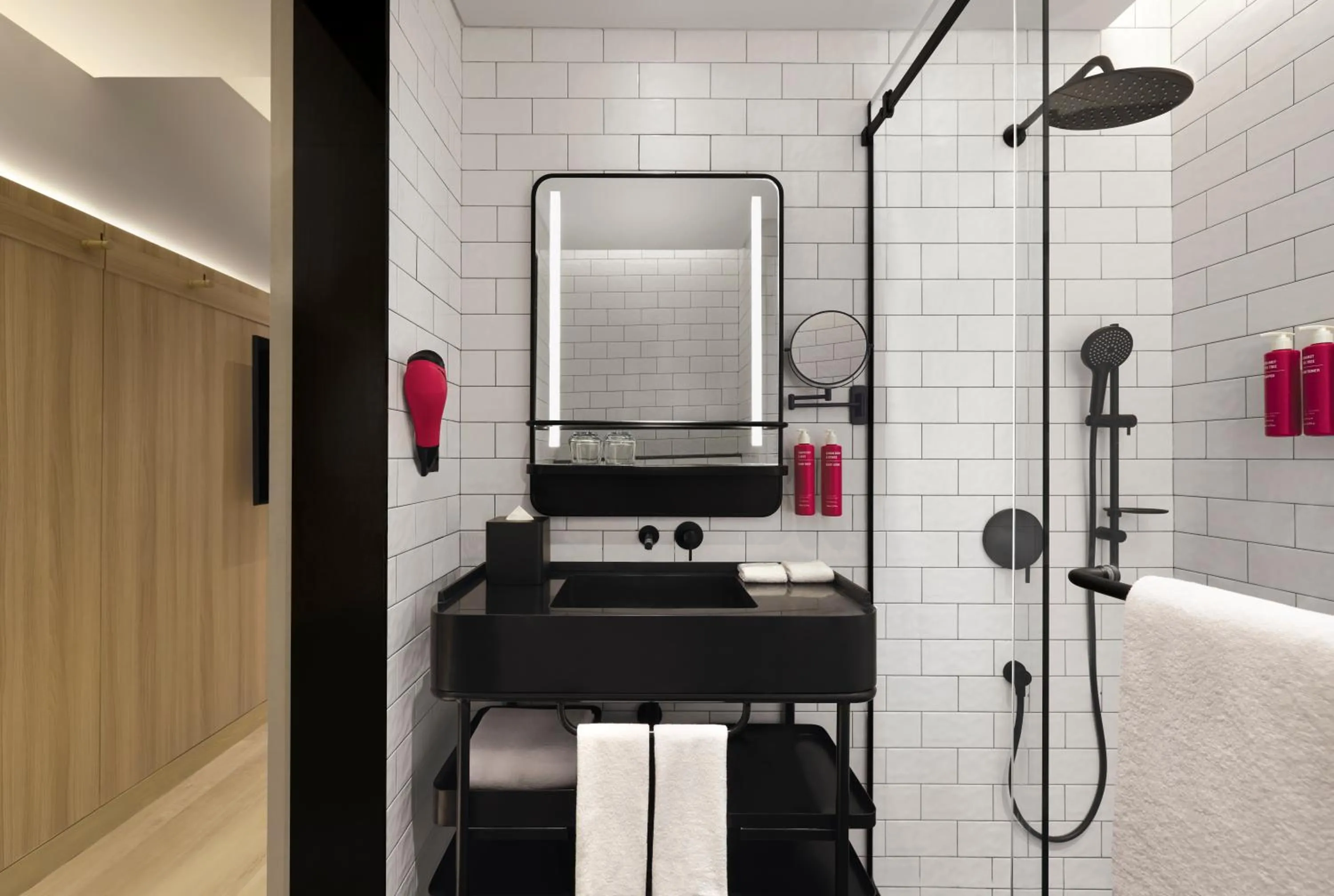 Bathroom in Moxy Mumbai Andheri West