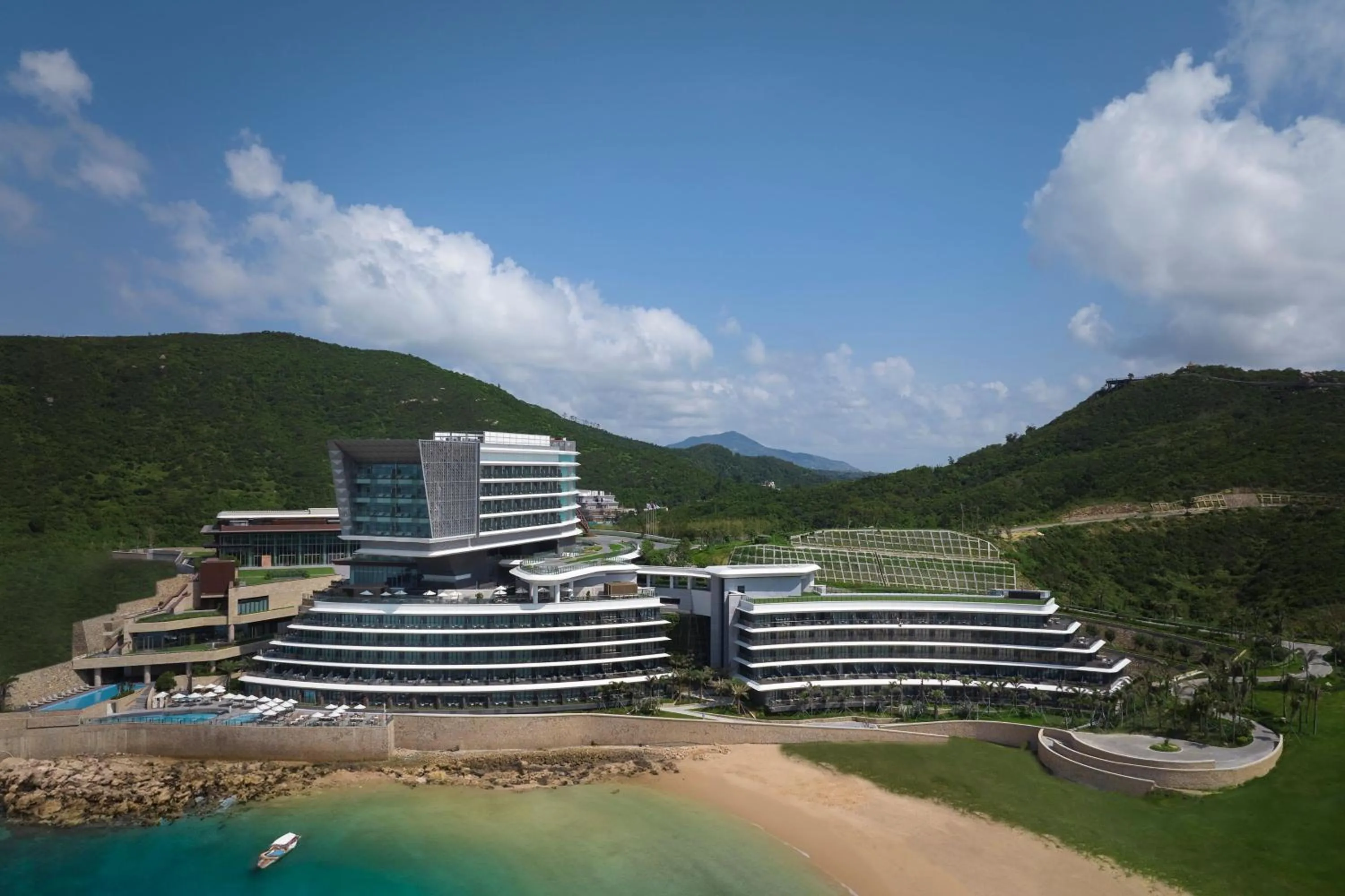 Property building in Zhuhai Dong'ao Island Marriott Resort and Spa