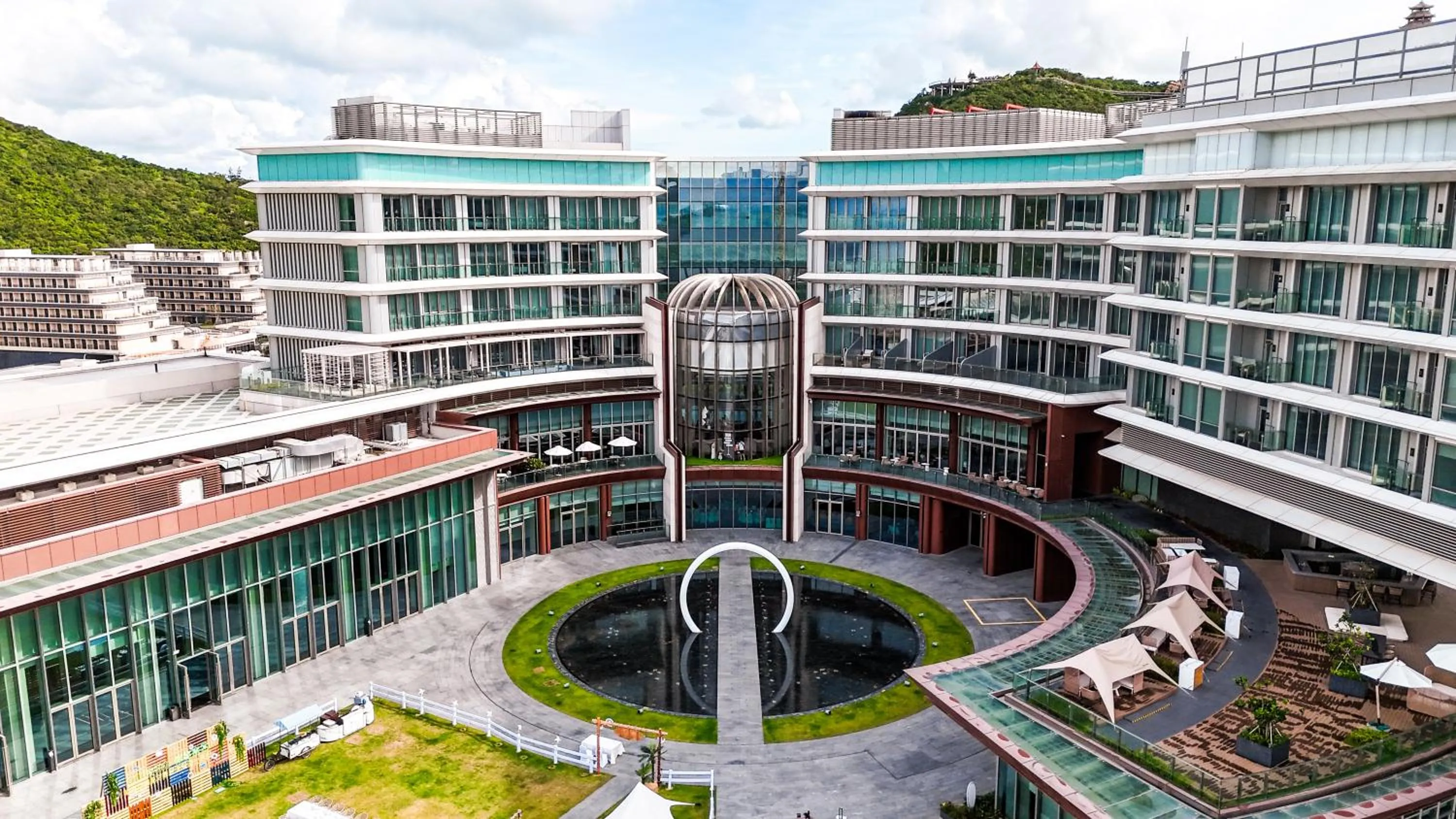 Property building in Zhuhai Dong'ao Island Marriott Resort and Spa